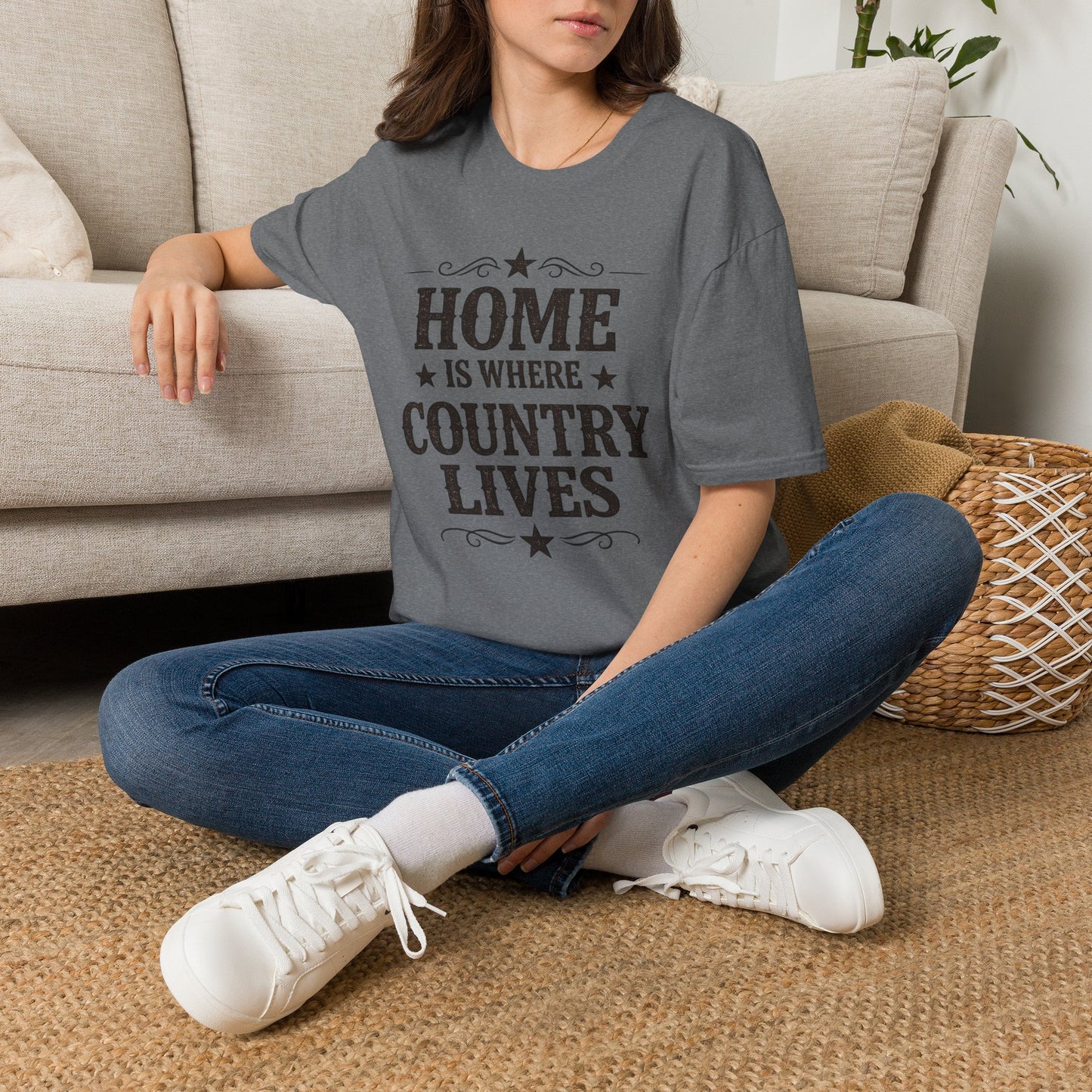 Home Is Where Country Lives T-Shirt – Country Style Tee