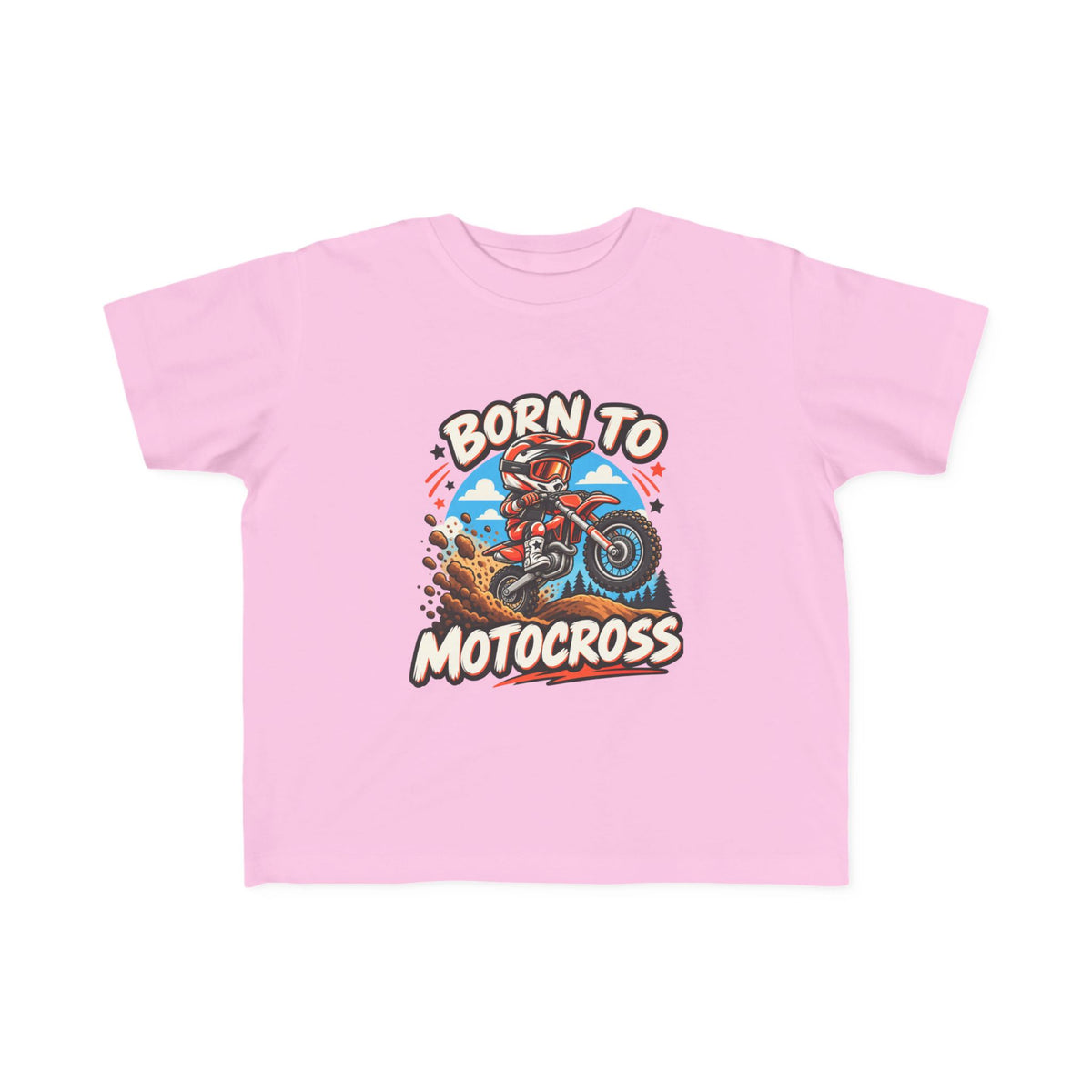 Born to Motocross Kleinkind T-Shirt – Kleines MX-Fahrer Shirt