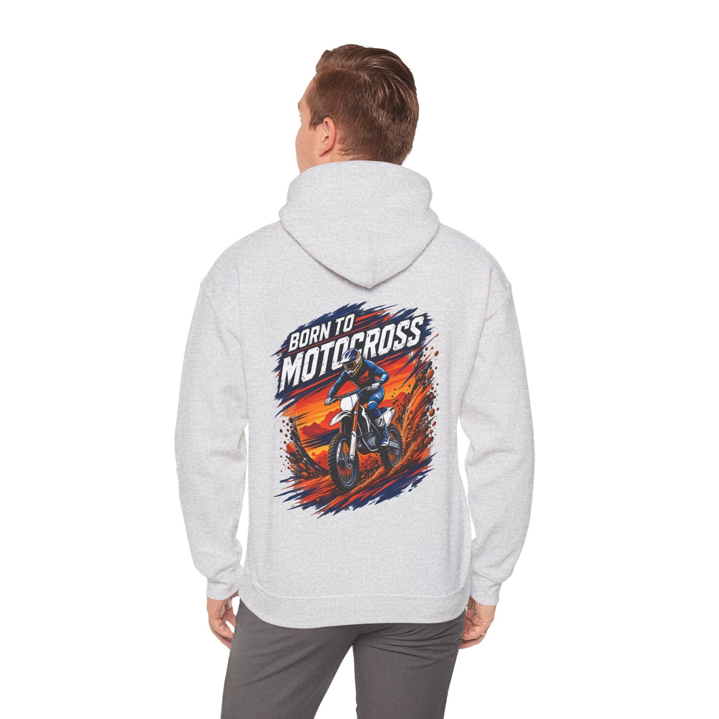 Sweat à capuche de motocross, sweat-shirt unisexe Heavy Blend