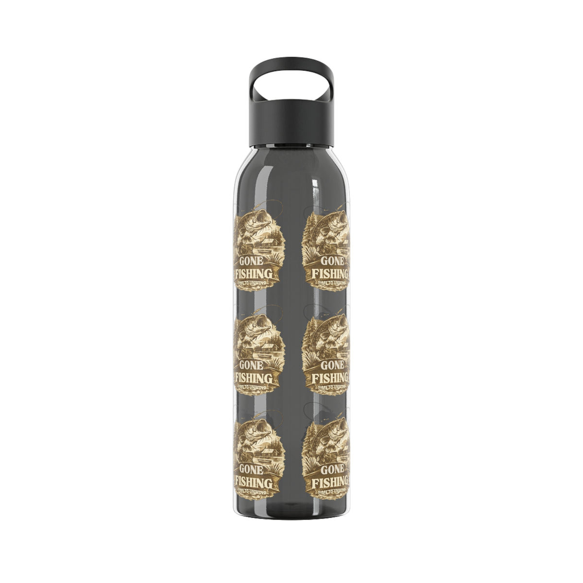 Gone Fishing Water Bottle – Time to Unwind Fishing Bottle