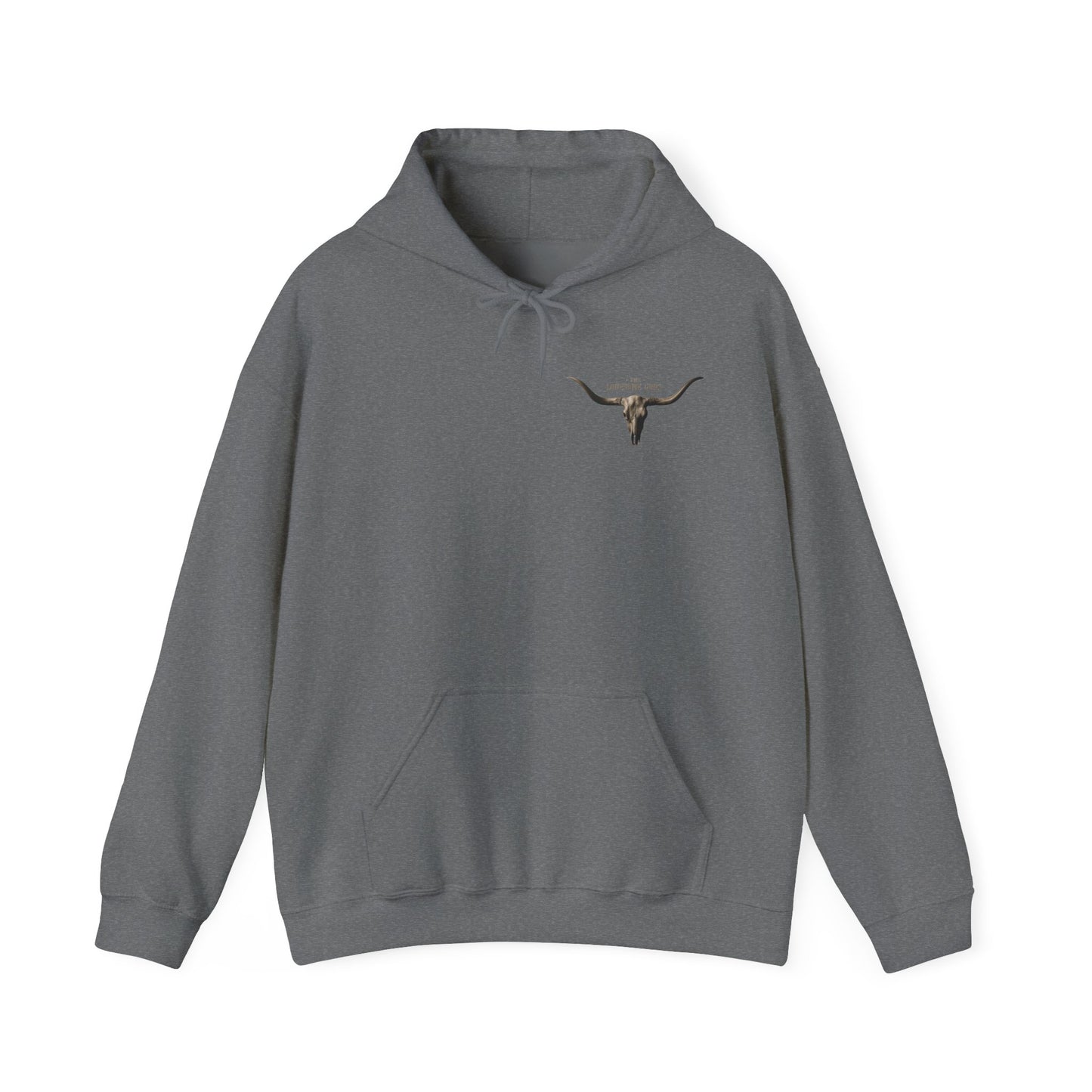 Sweat à capuche graphique Lonesome Gods - Sweat-shirt unisexe en tissu épais avec motifs des deux côtés