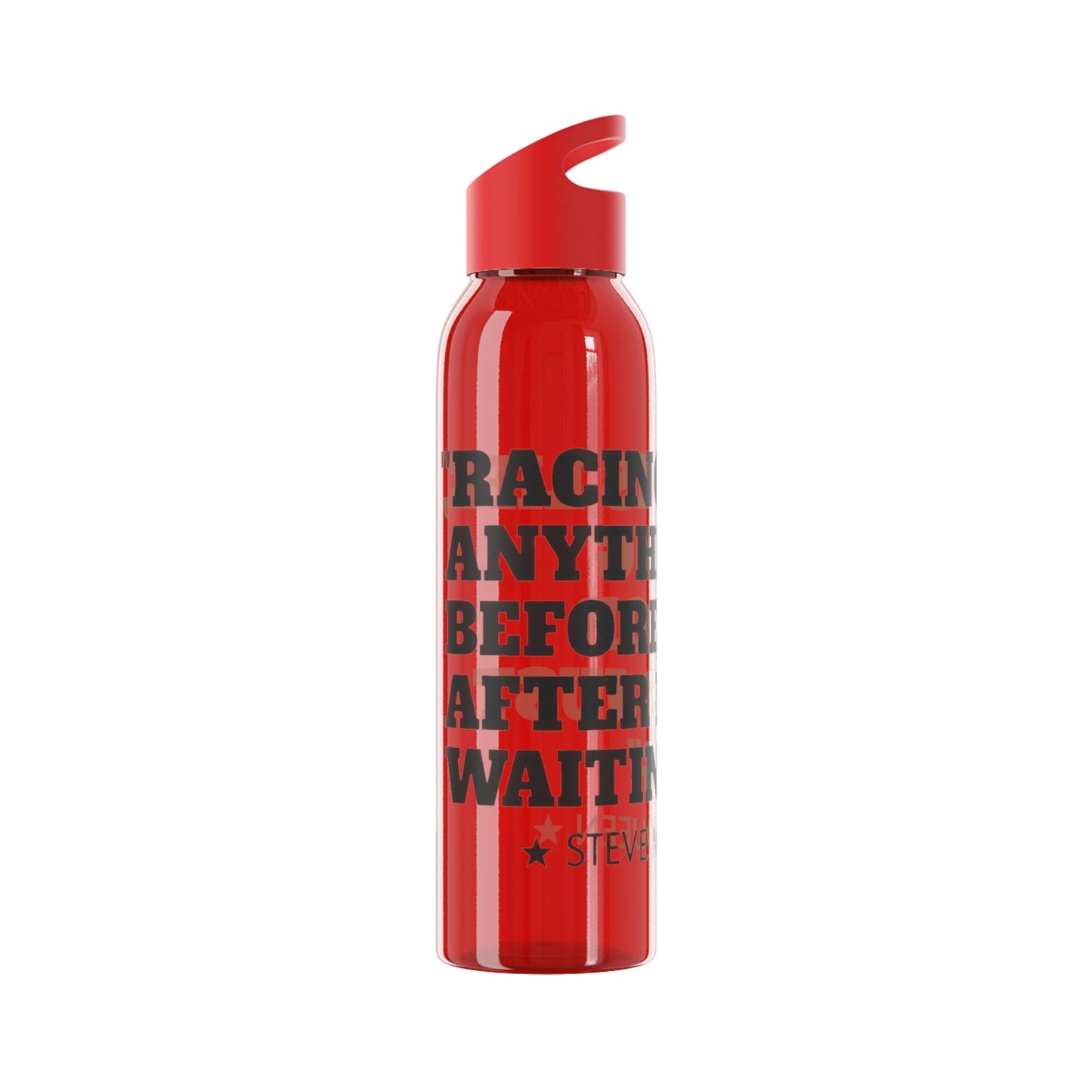 Mojo Moto MX Legends Steve McQueen Quote Water Bottle