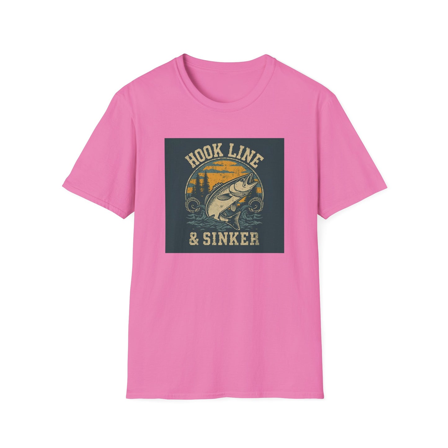 Hook Line & Sinker Fishing T-Shirt for Outdoors Enthusiasts