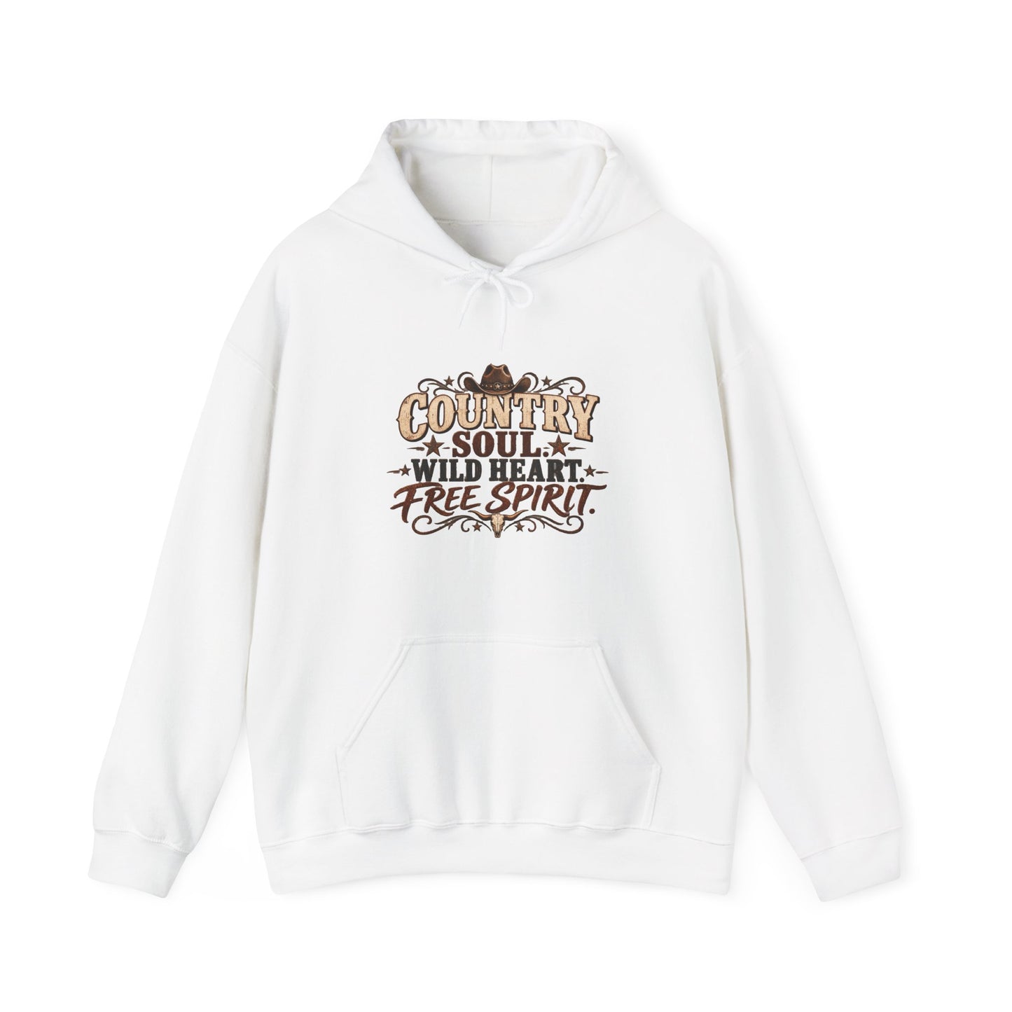 Country Soul Wild Heart Free Spirit Hoodie – Western Country Hoodie