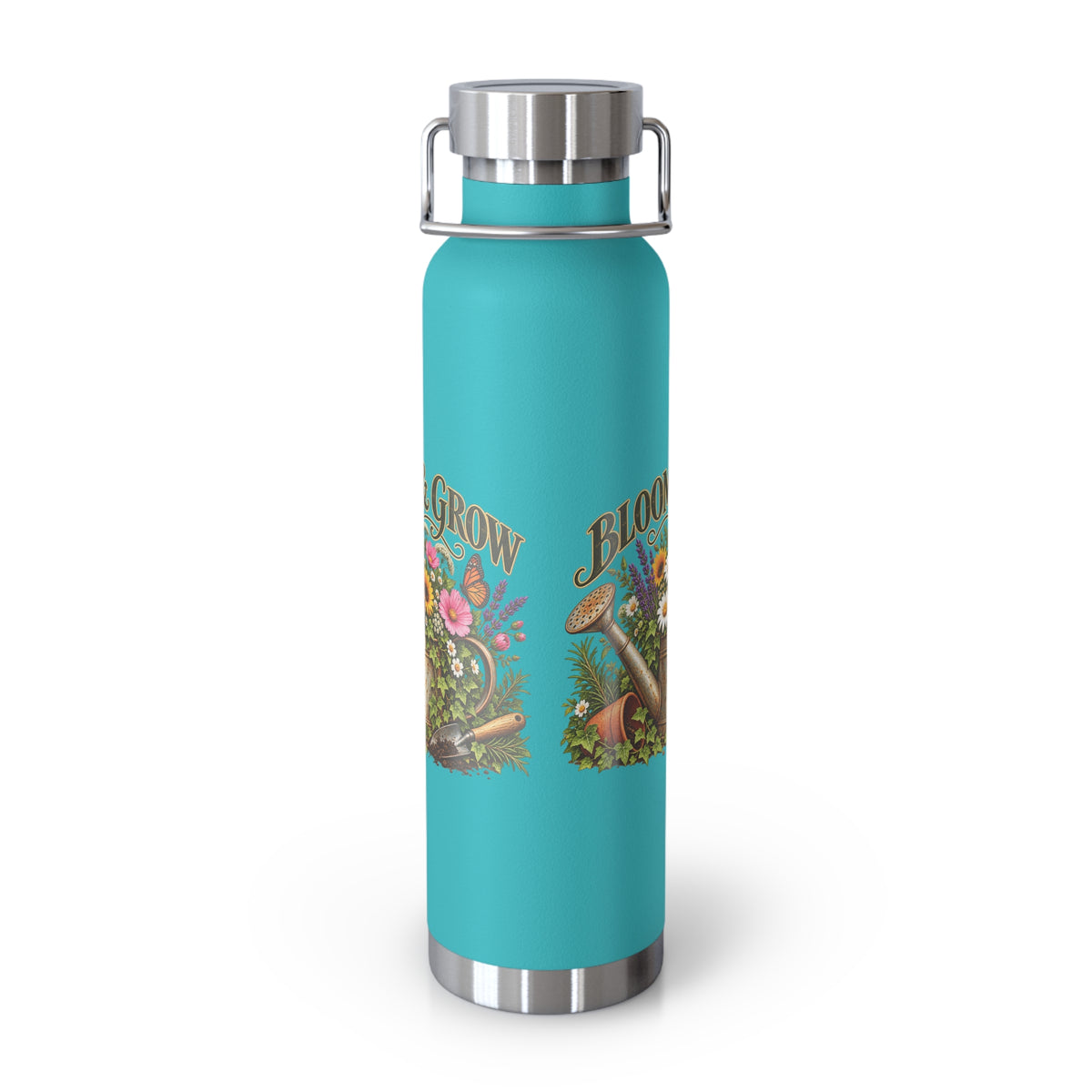 Bloom & Grow Vintage Garden – Insulated Flask