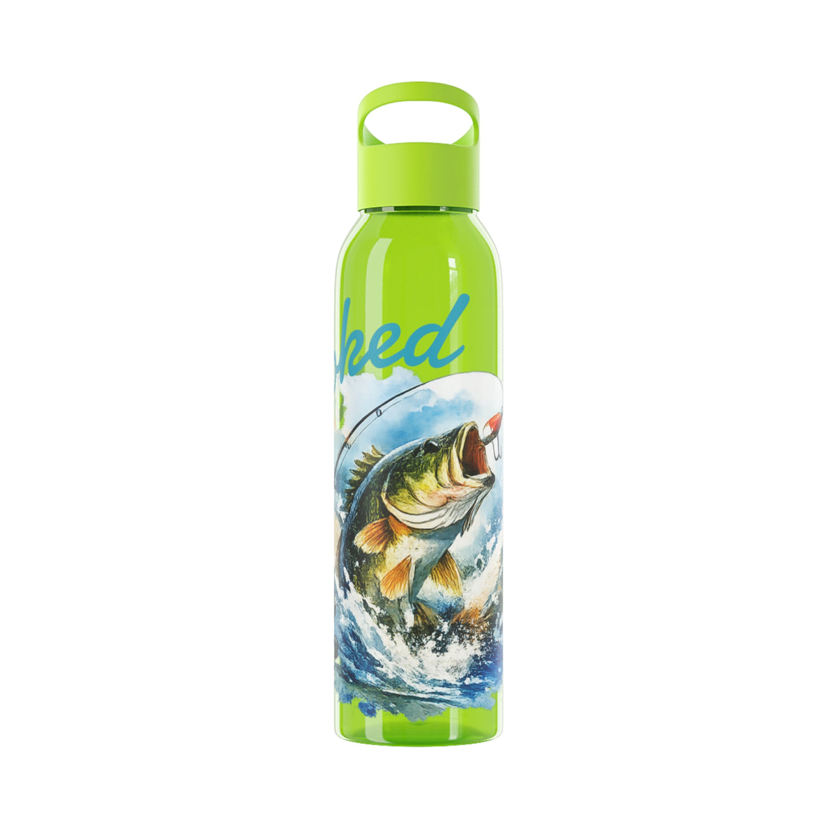 Making a Splash HOOKED Water Bottle – Fishing Bottle