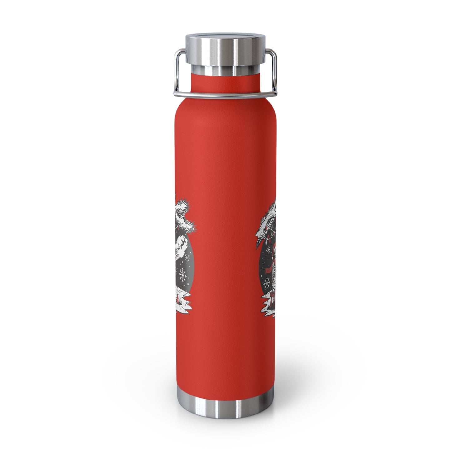 Merry Fishing Christmas Insulated Flask – Festive Fishing Bottle