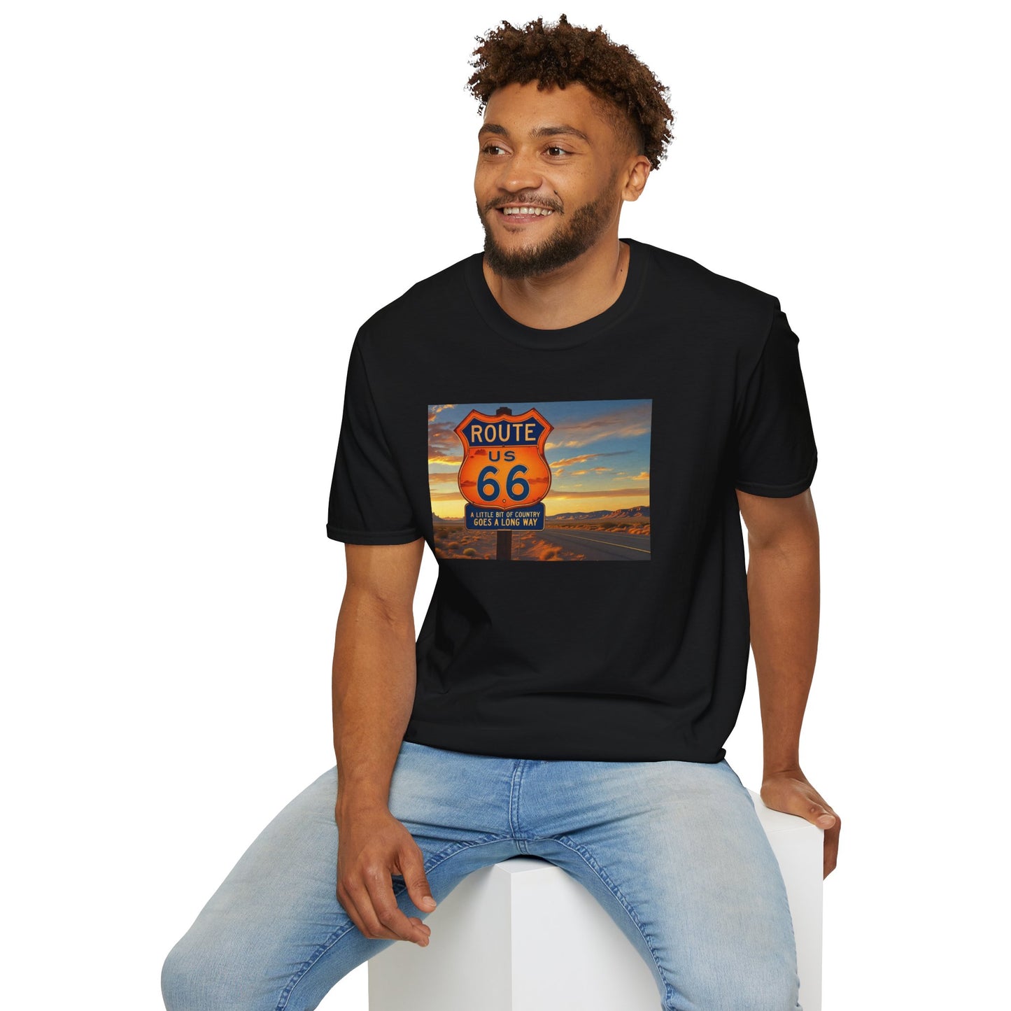 Route 66 Vintage Unisex T-Shirt | Retro Travel Tee, Road Trip Apparel, Adventure Gift, American Highway Shirt, Summer Casual Top