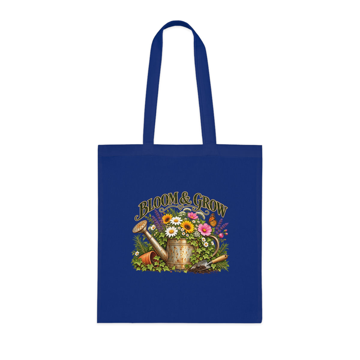 Bloom & Grow Vintage Garden – Gardening Tote Bag