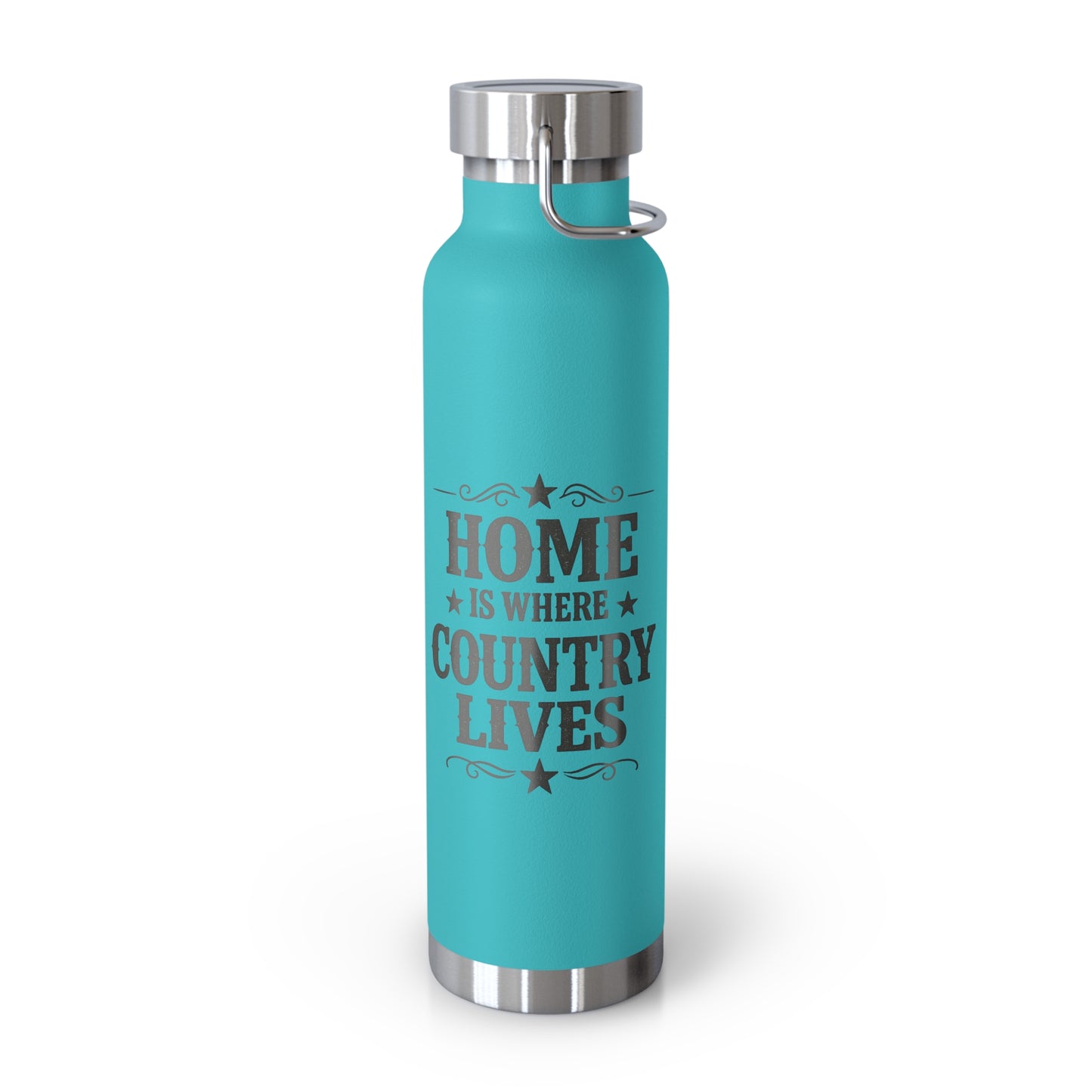 Home Is Where Country Lives Insulated Flask – 22oz Country Water Bottle