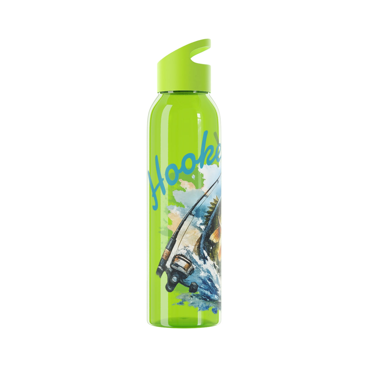 Making a Splash HOOKED Water Bottle – Fishing Bottle