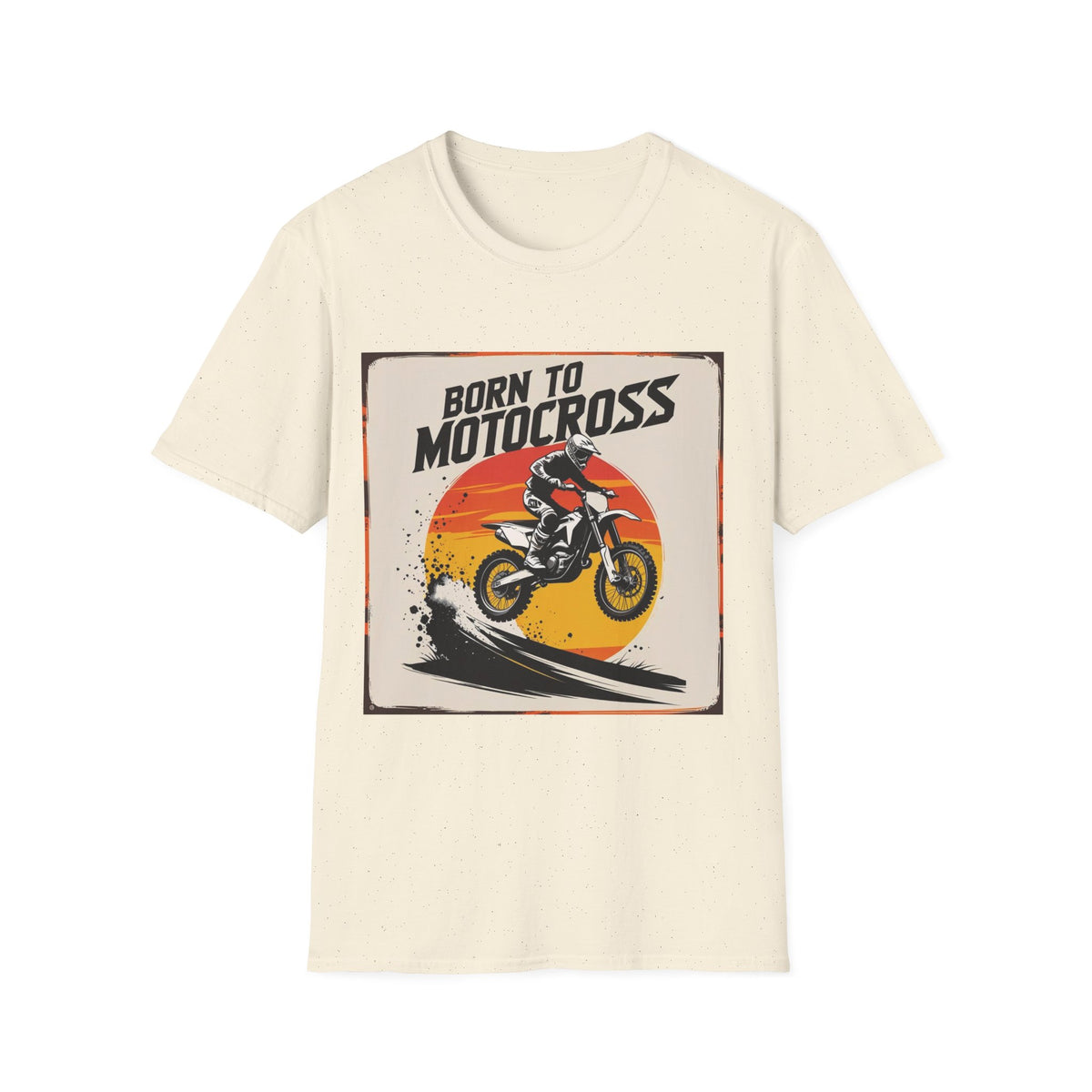 Born to Motocross Sunset Vintage T-shirt