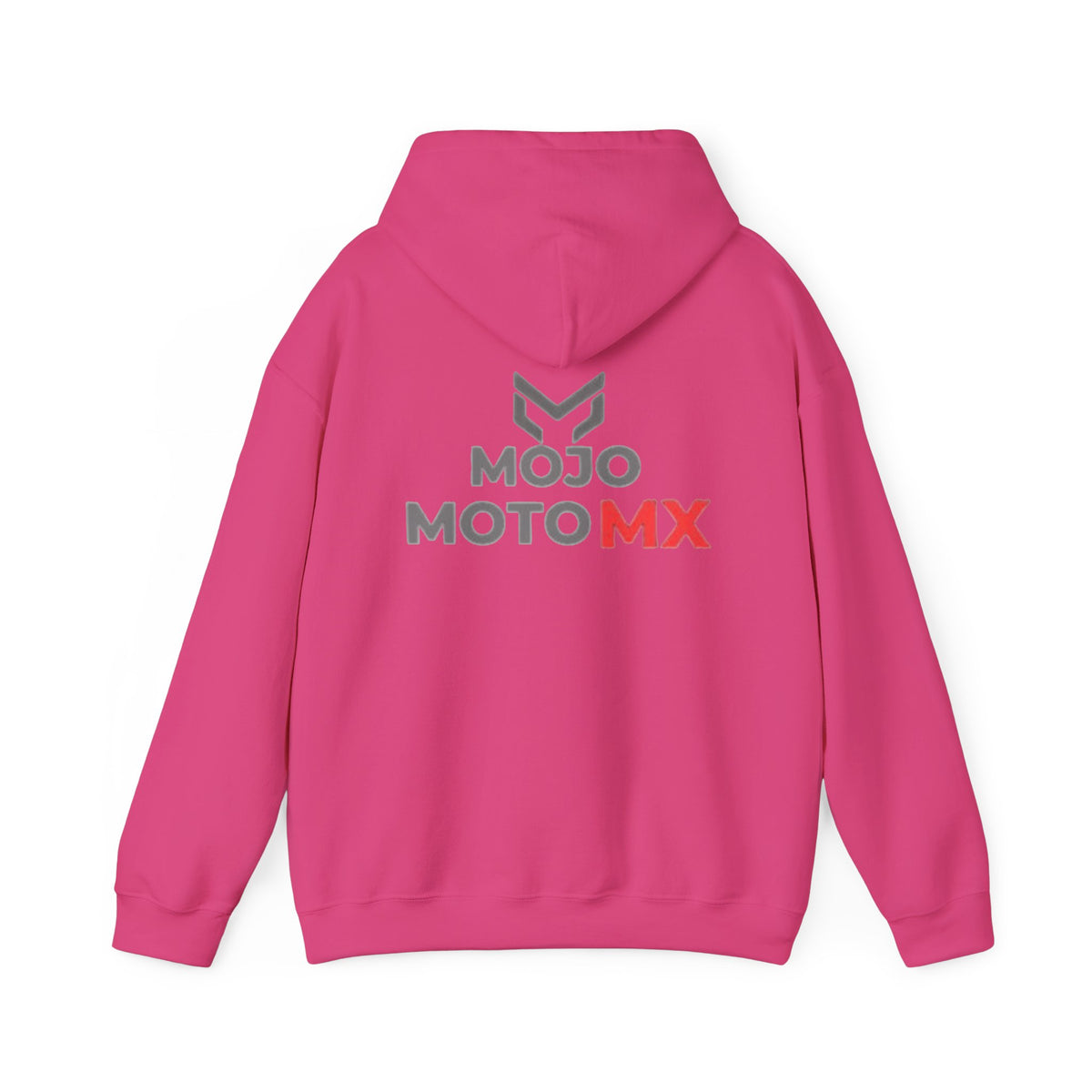 Mojo Moto MX Logo Hoodie – Front & Back Print Motocross Hoodie