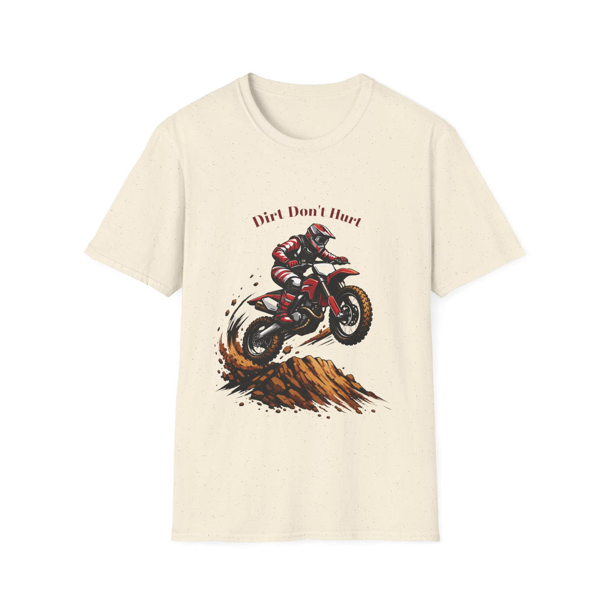 Dirt Don't Hurt Motocross T-Shirt Off Road Dirt Bike Graphic Tee