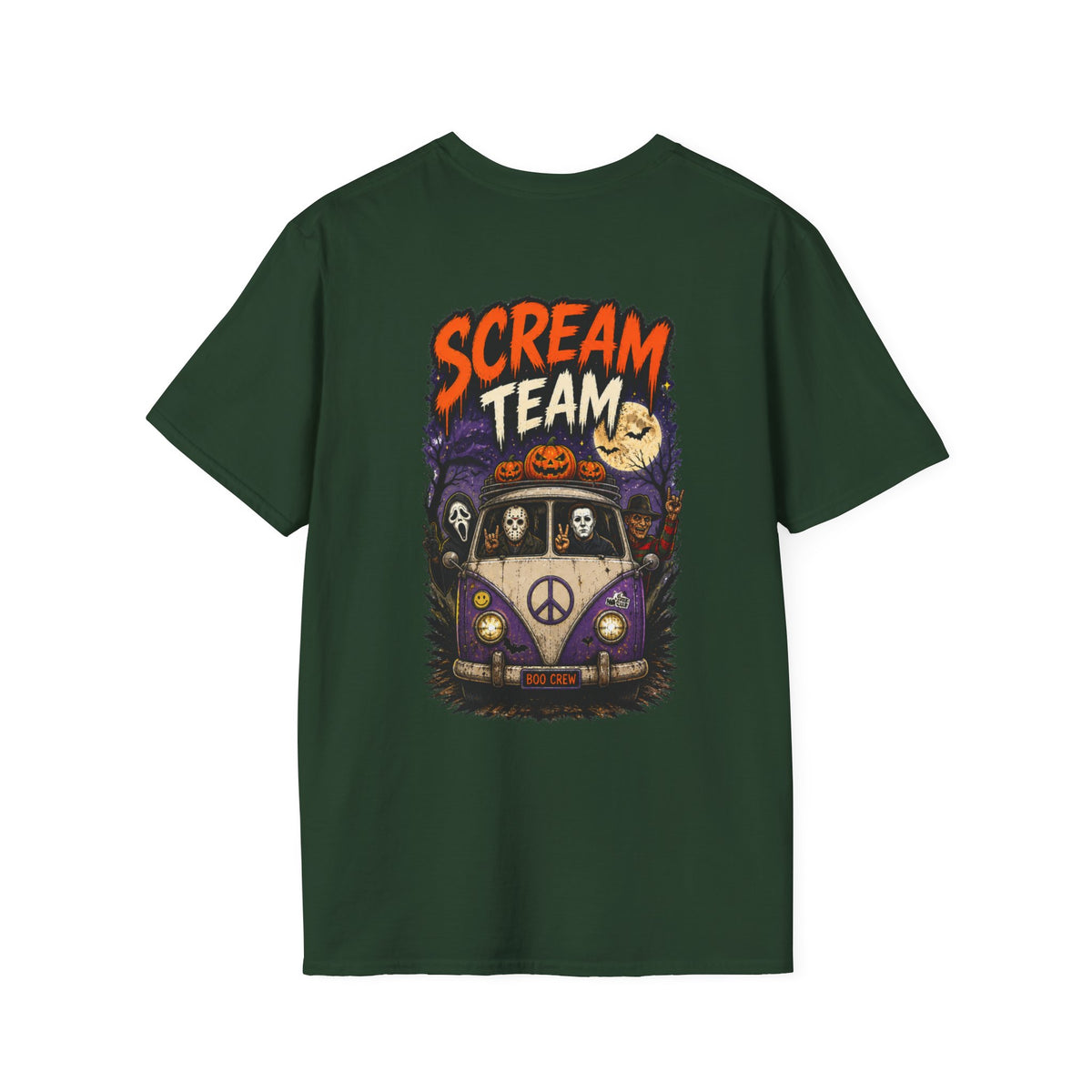 Scream Team Halloween T-Shirt – Unisex Horror Gamer Tee