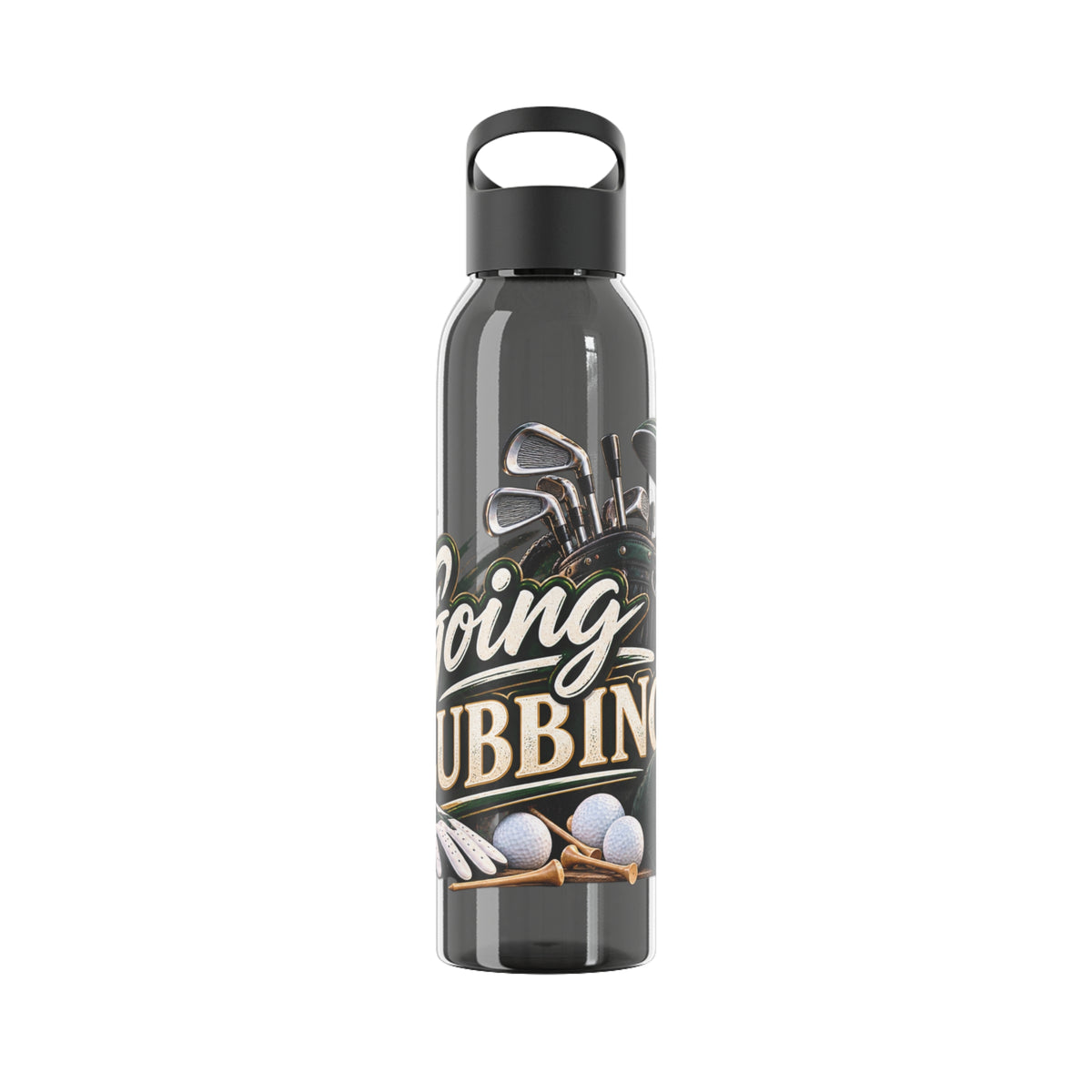 Going Clubbing Golf Water Bottle – Golfer Design