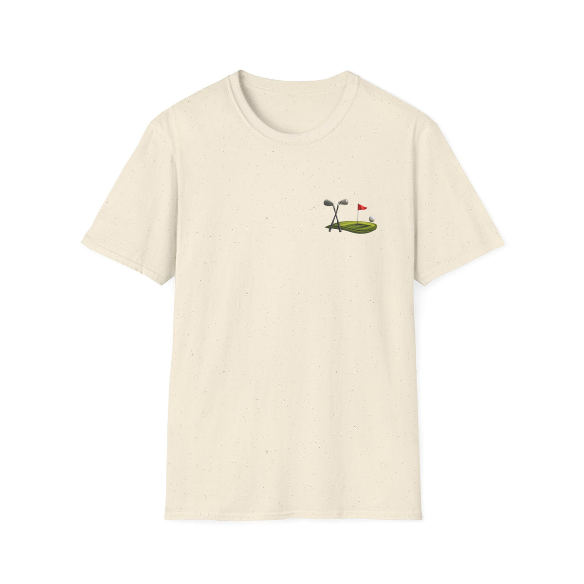 Dezentes Golf-Grafik-T-Shirt  Einzigartiges Golf-Design