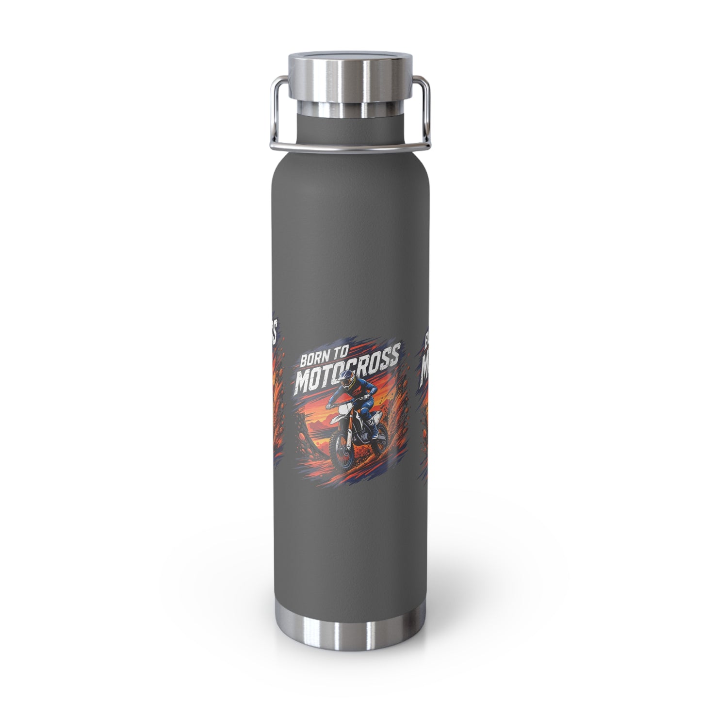 Born to Motocross Insulated Flask