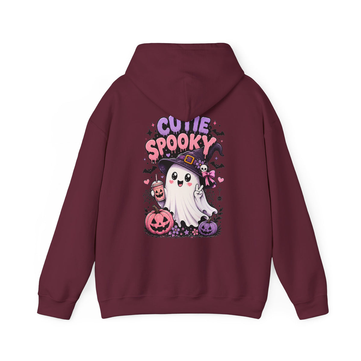 Cutie Spooky Halloween Hoodie – Cute Ghost Unisex Hoodie