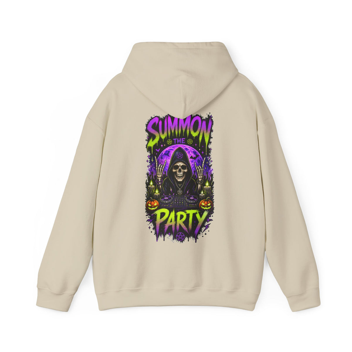 Summon the Party Halloween Hoodie – Unisex Front & Back Print
