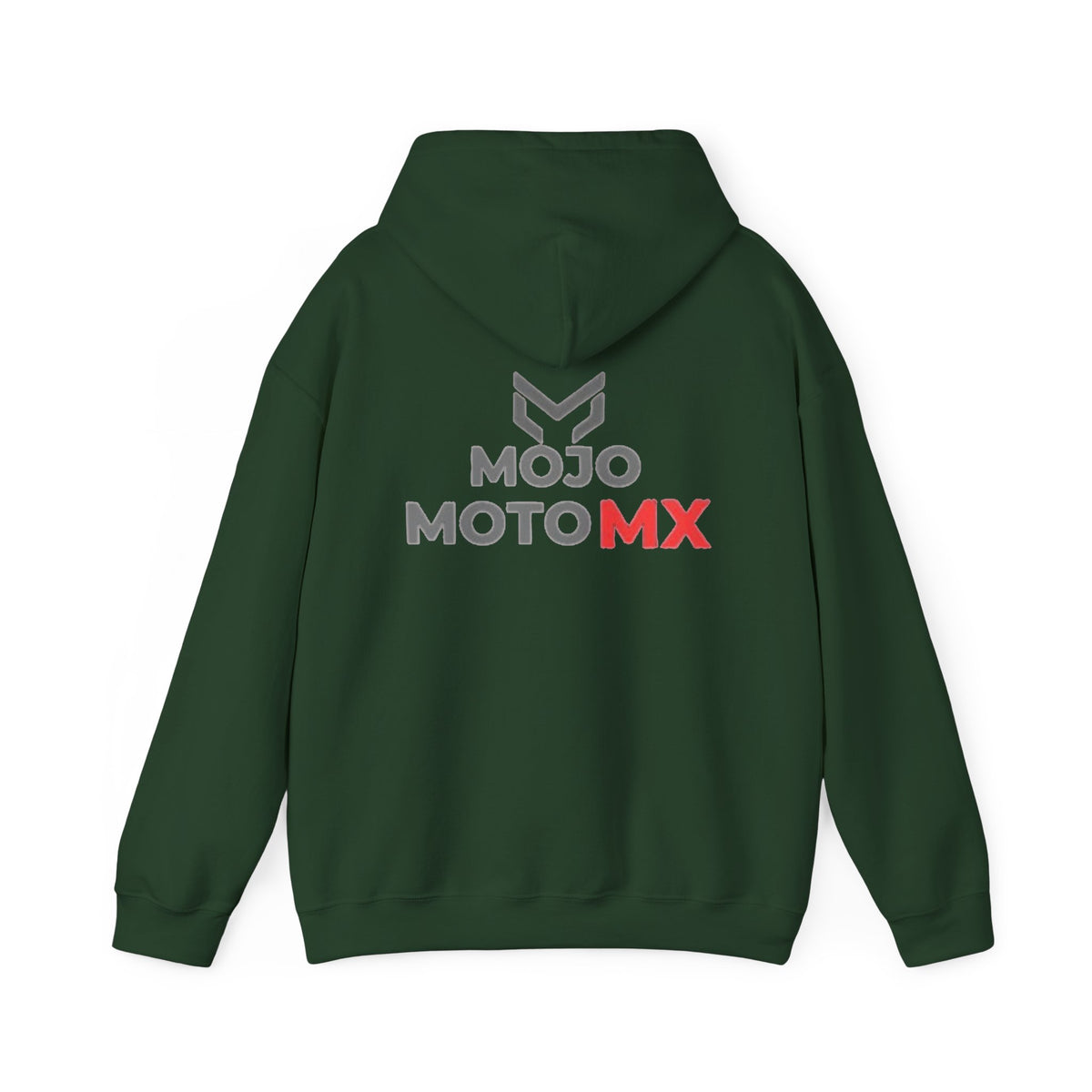 Mojo Moto MX Logo Hoodie – Front & Back Print Motocross Hoodie