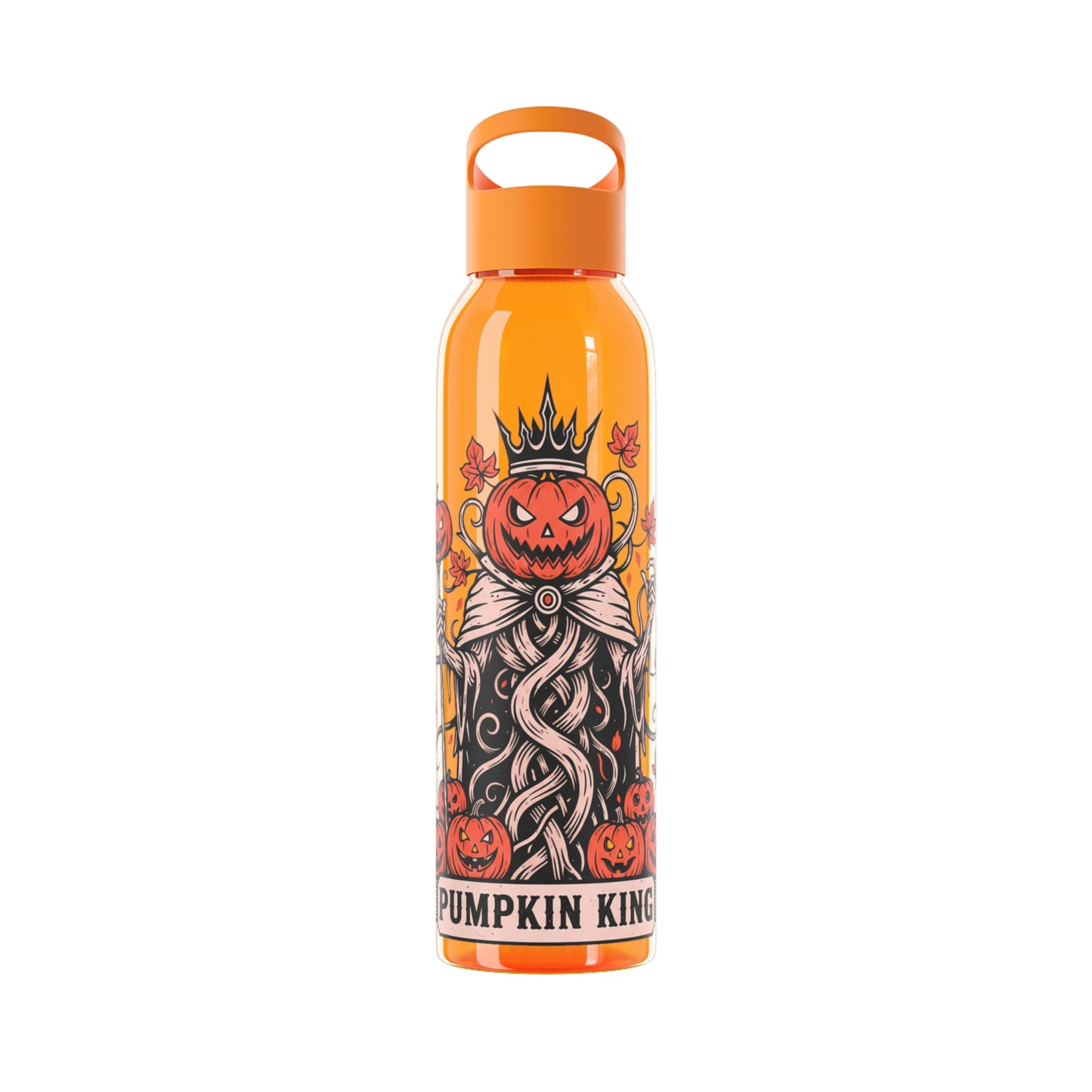 Pumpkin King Halloween Water Bottle – Spooky Reusable Drinks Bottle
