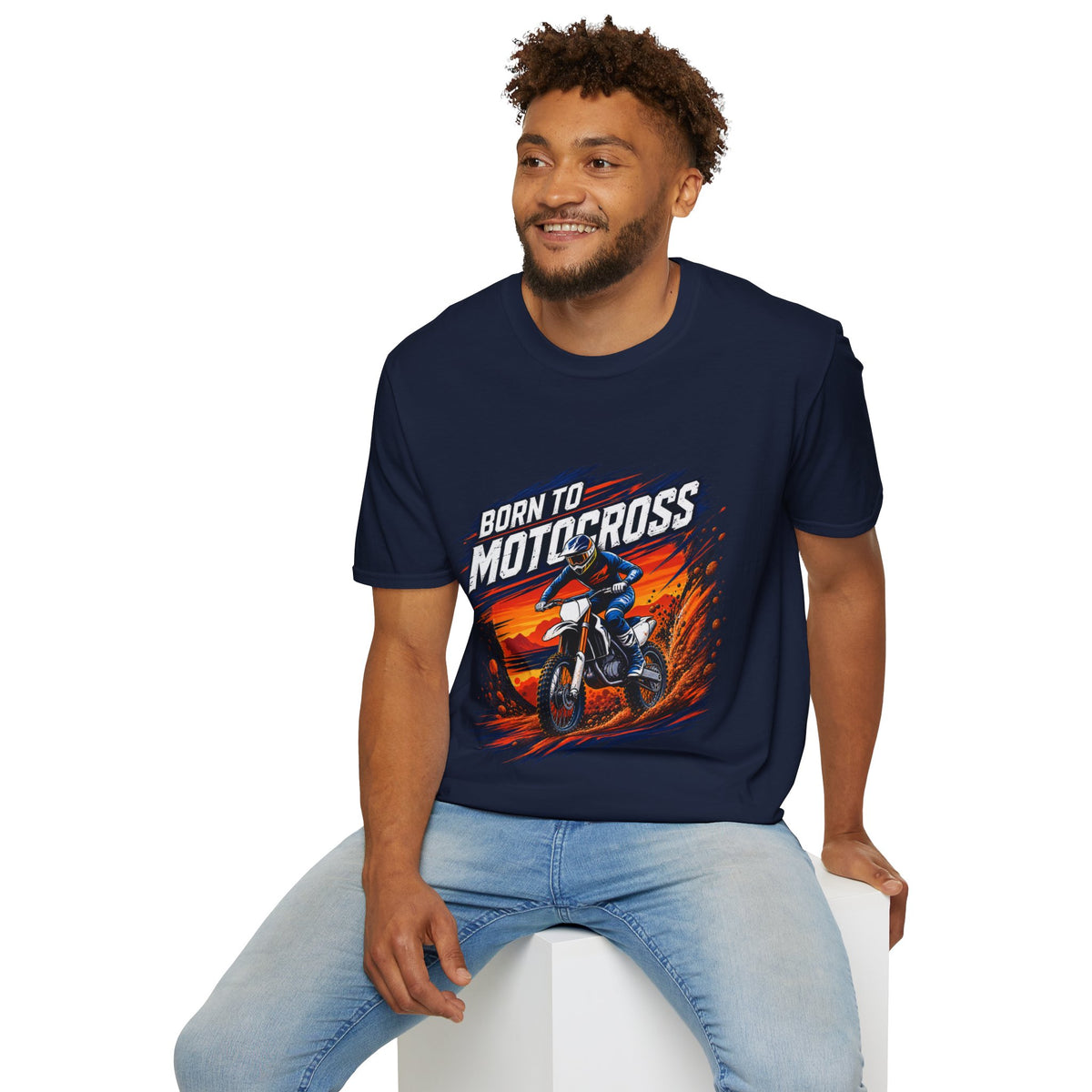 Born to Motocross Unisex Graphic Tee