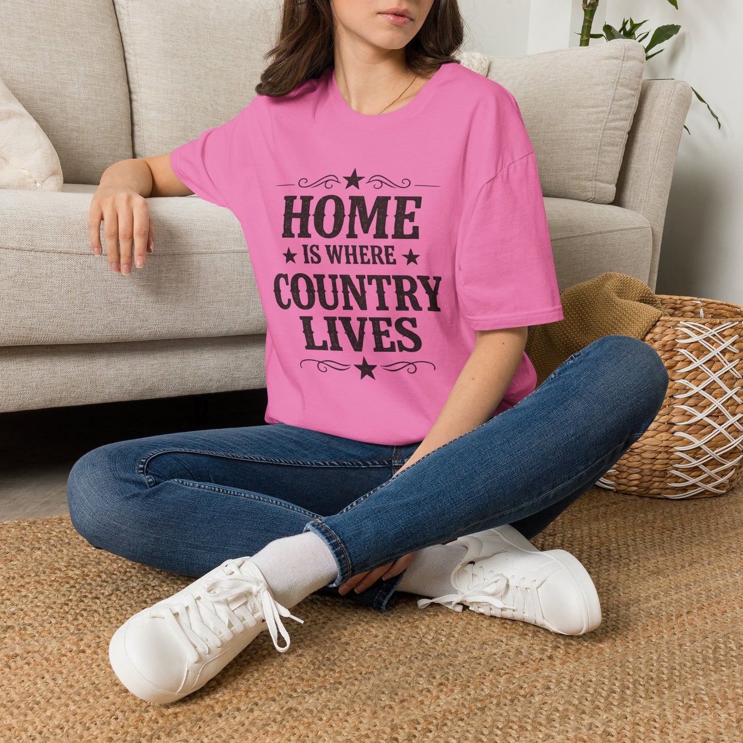 Home Is Where Country Lives T-Shirt – Country Style Tee