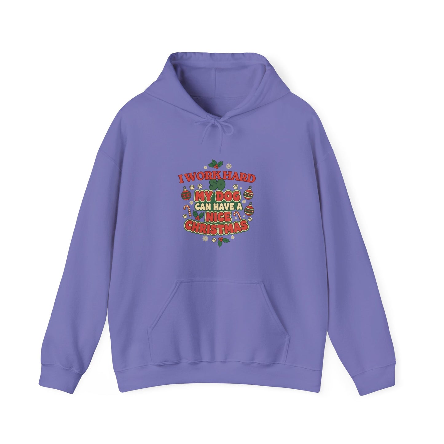 Weihnachtlicher Hoodie für Hundeliebhaber