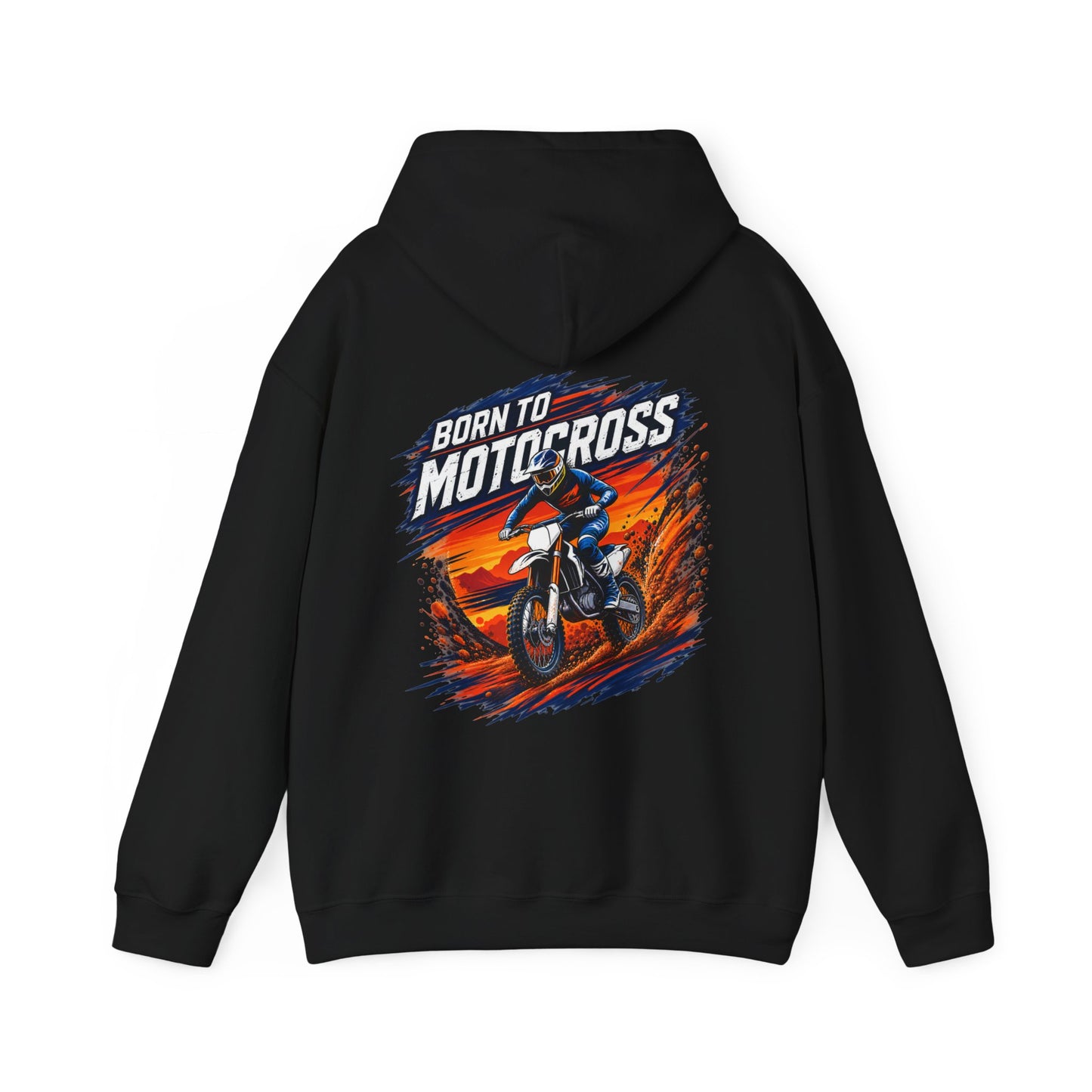 Sweat à capuche de motocross, sweat-shirt unisexe Heavy Blend