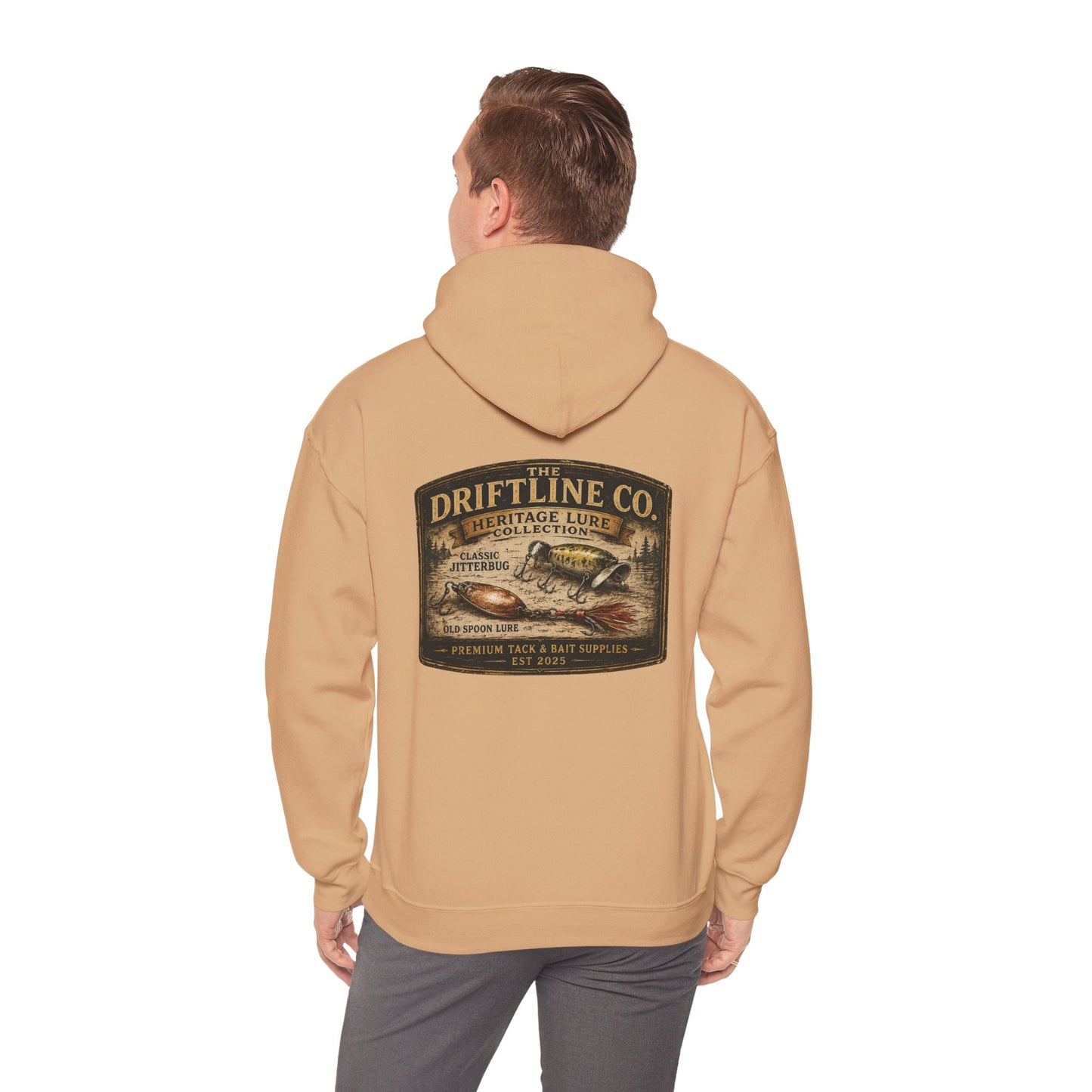 The Driftline Company Heritage Lure Collection Hoodie