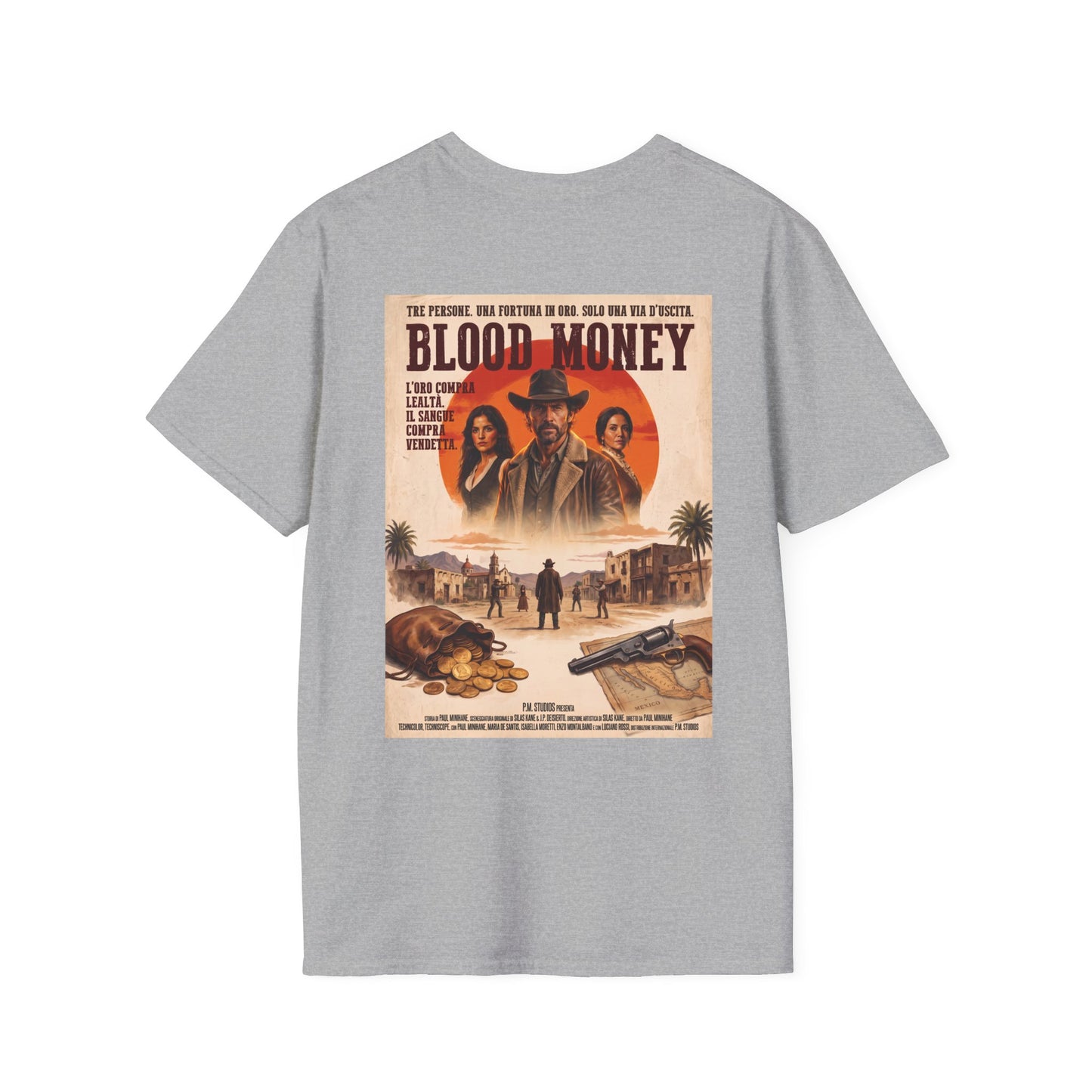PM Pictures Blood Money T-Shirt – Italian Collector's Edition