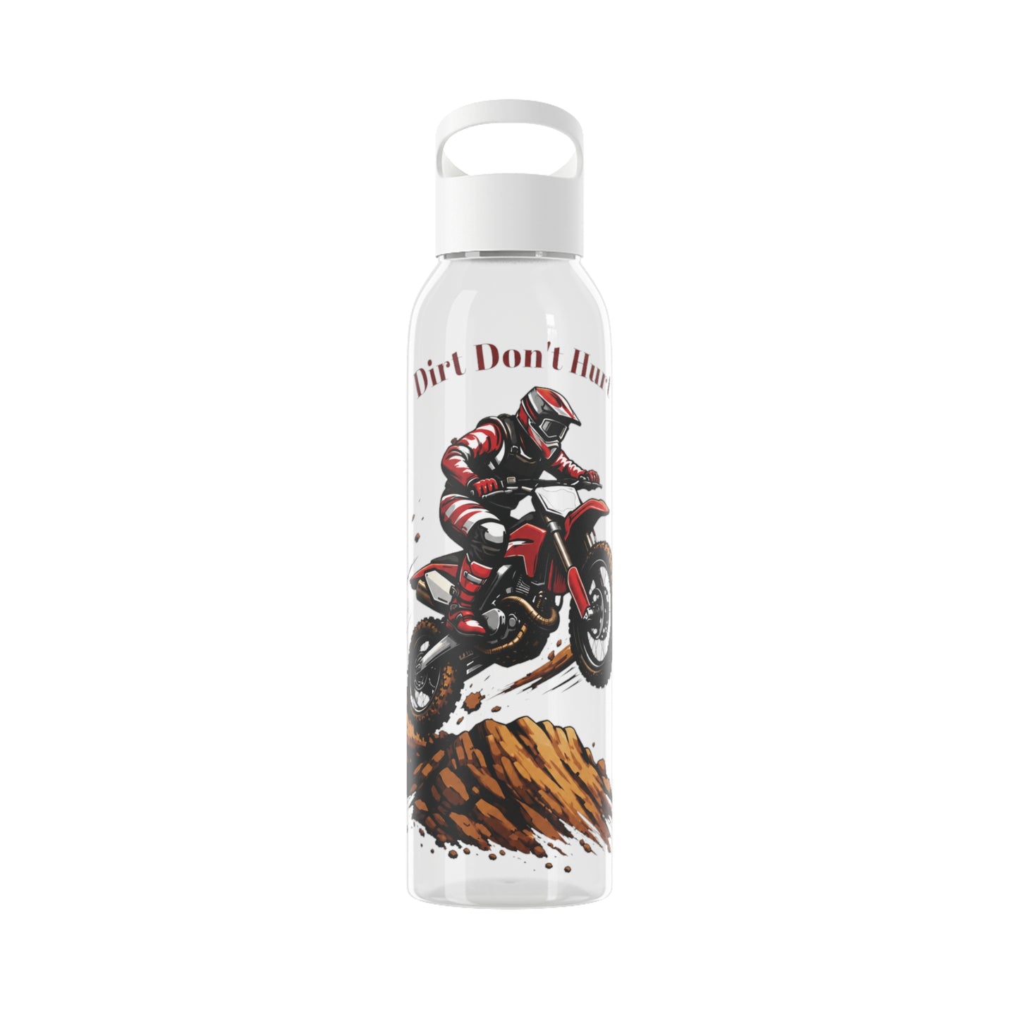Dirt Don’t Hurt Motocross Water  Bottle