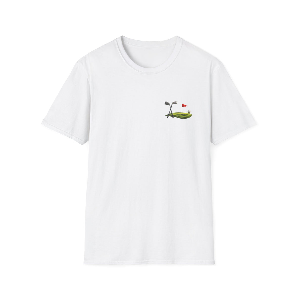 Dezentes Golf-Grafik-T-Shirt  Einzigartiges Golf-Design
