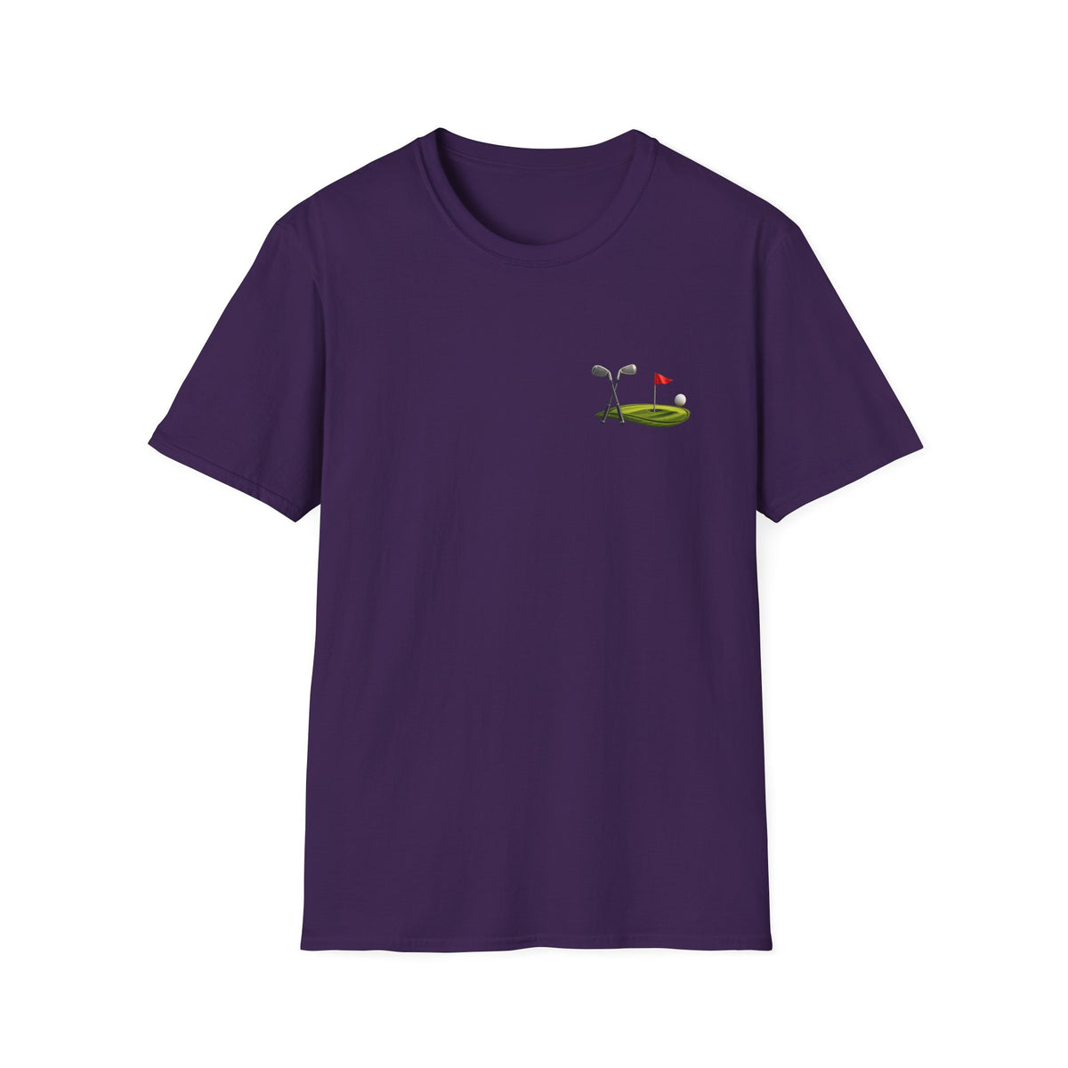Dezentes Golf-Grafik-T-Shirt  Einzigartiges Golf-Design