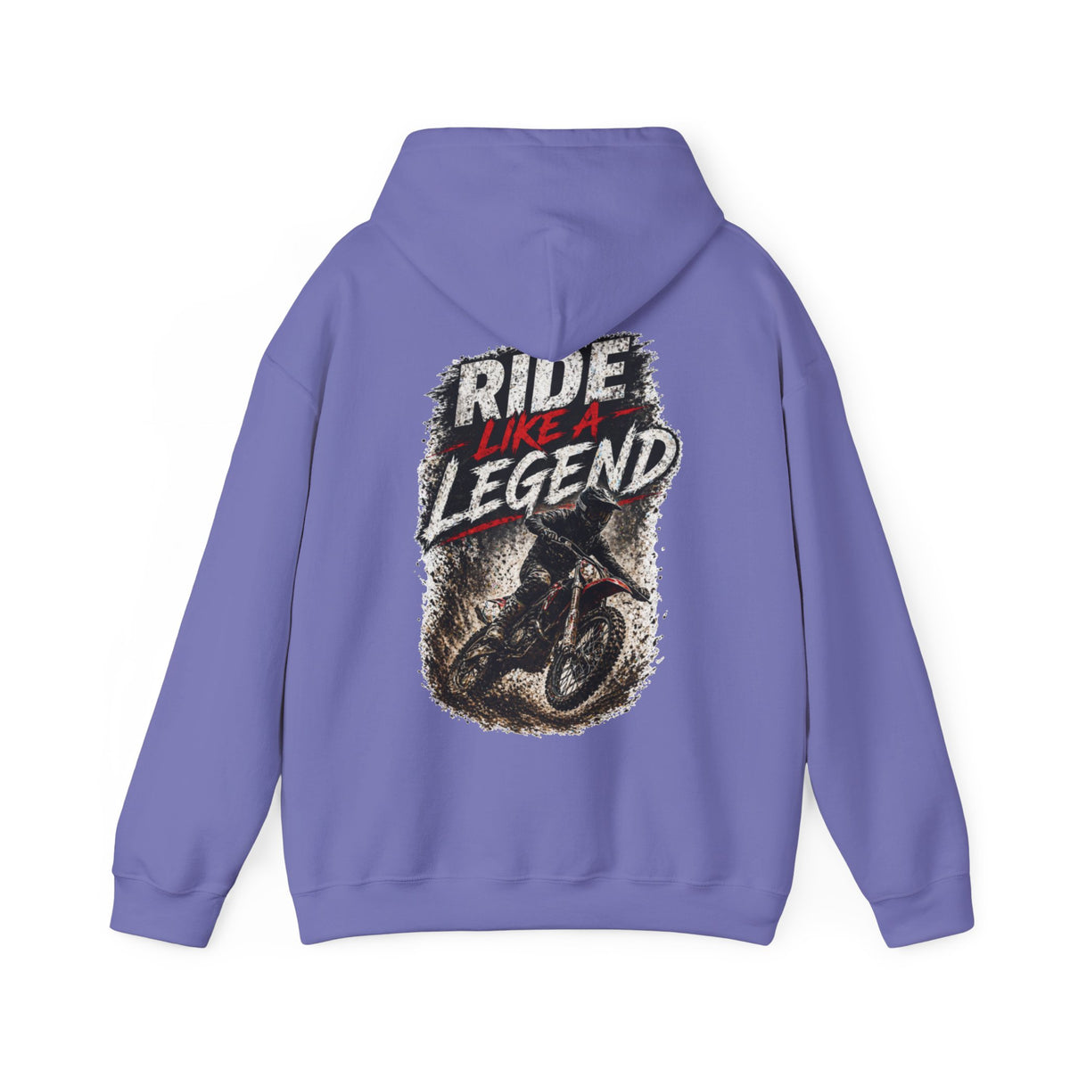 Ride Like a Legend Motocross-Kapuzenpullover – Dirt-Bike-Fahrer-Hoodie