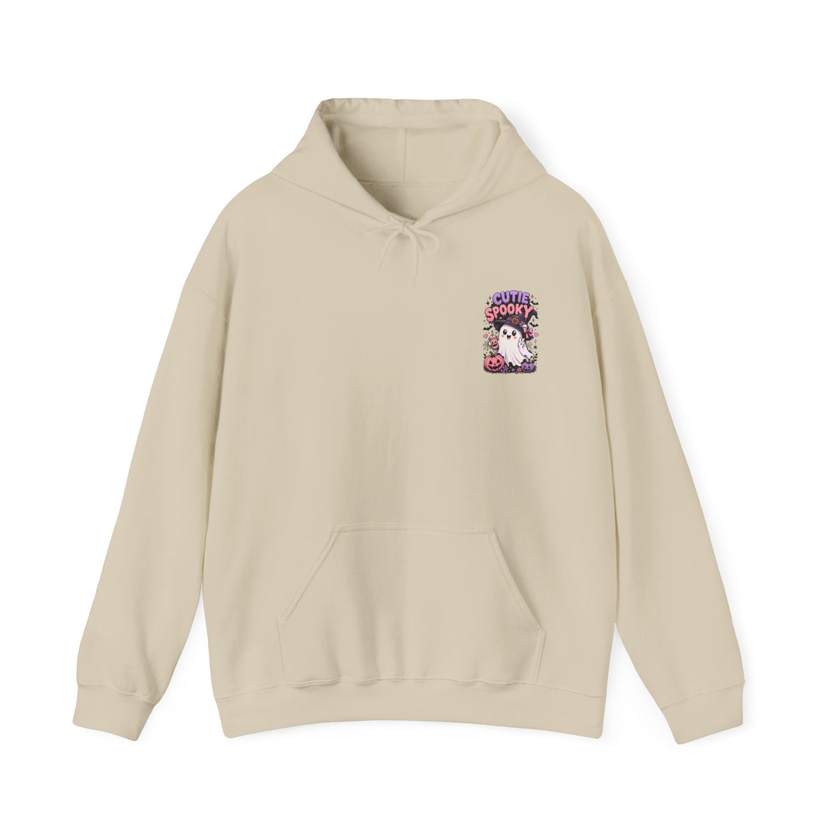 Cutie Spooky Halloween Hoodie – Cute Ghost Unisex Hoodie