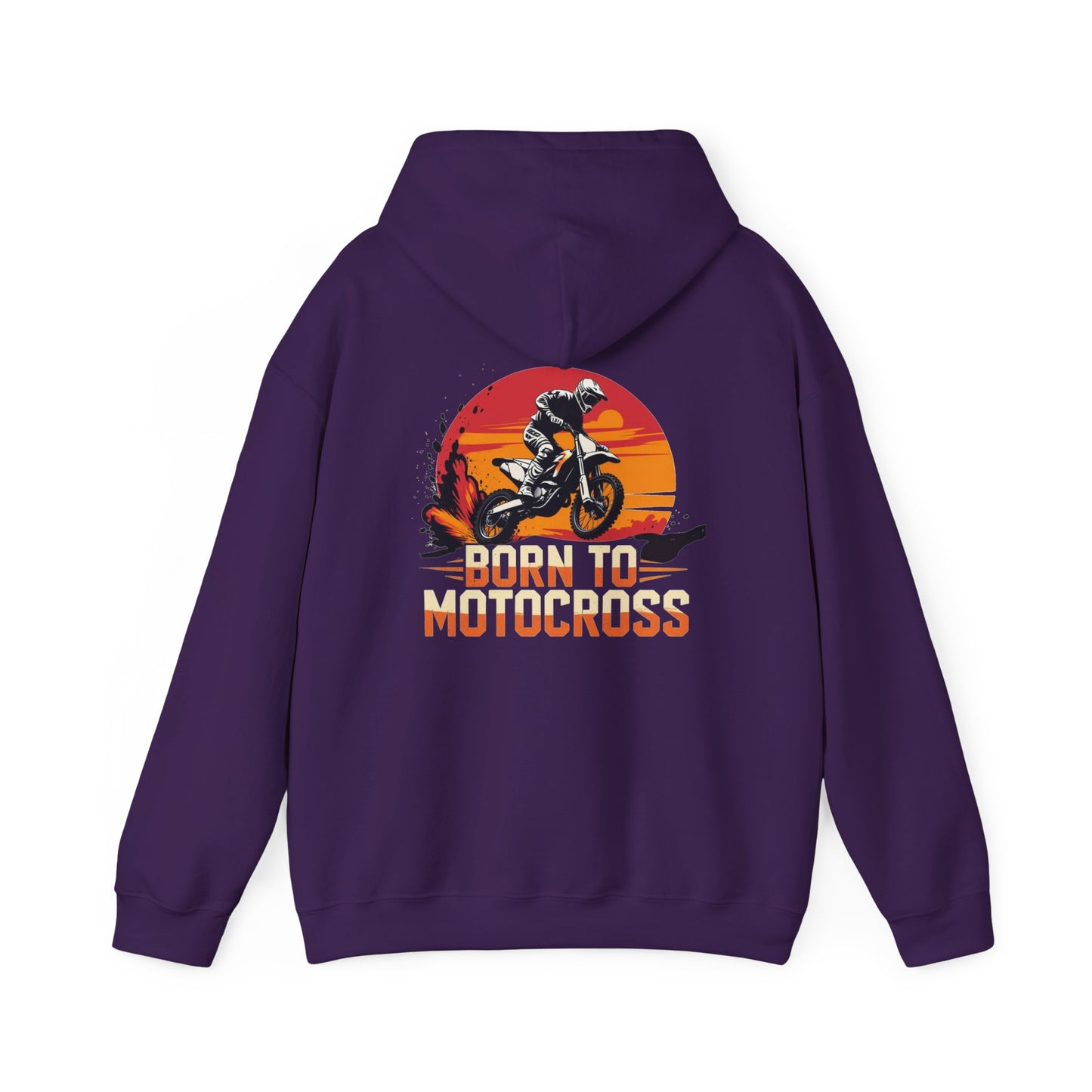 Born to Motocross Sunset Hoodie