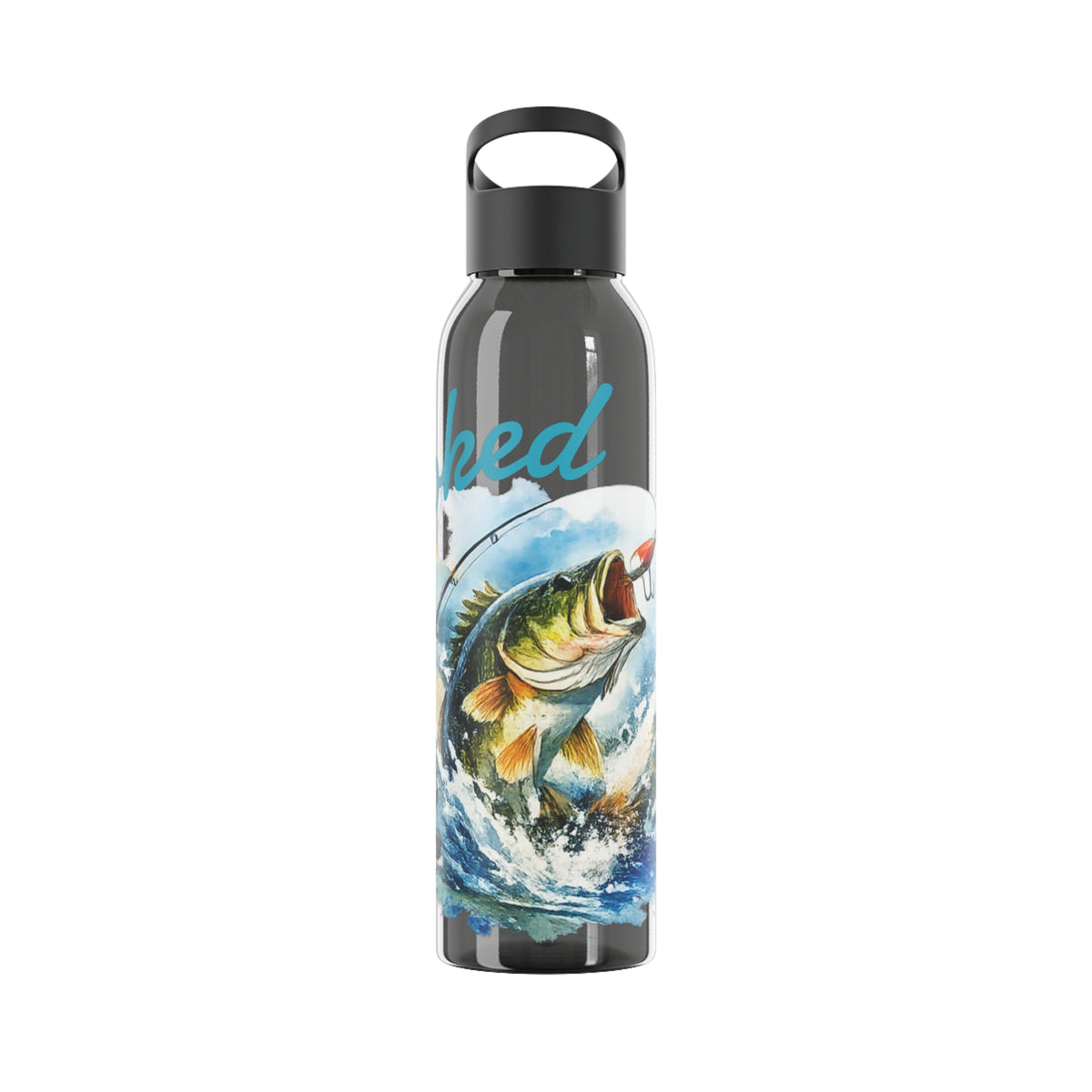 Making a Splash HOOKED Water Bottle – Fishing Bottle