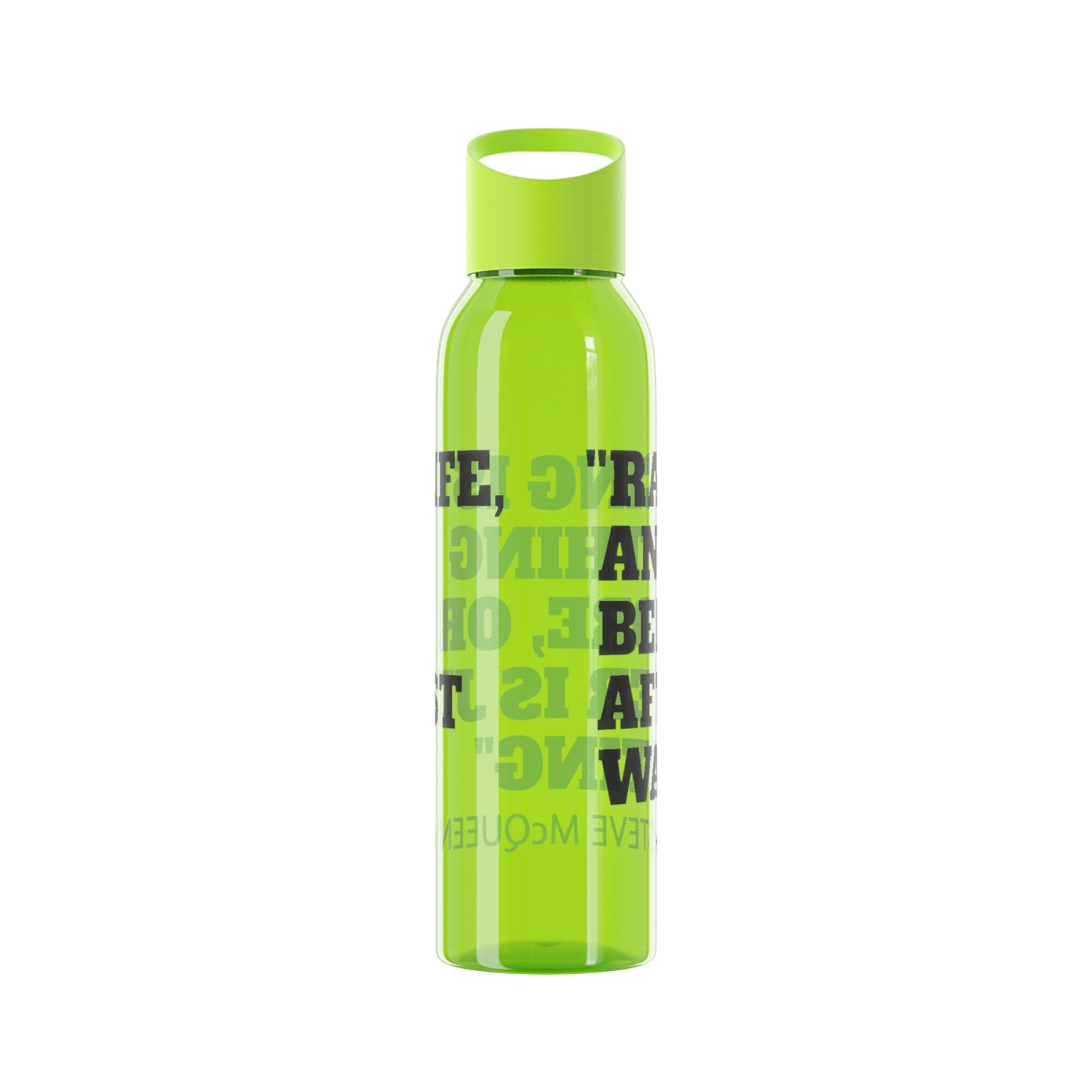 Mojo Moto MX Legends Steve McQueen Quote Water Bottle