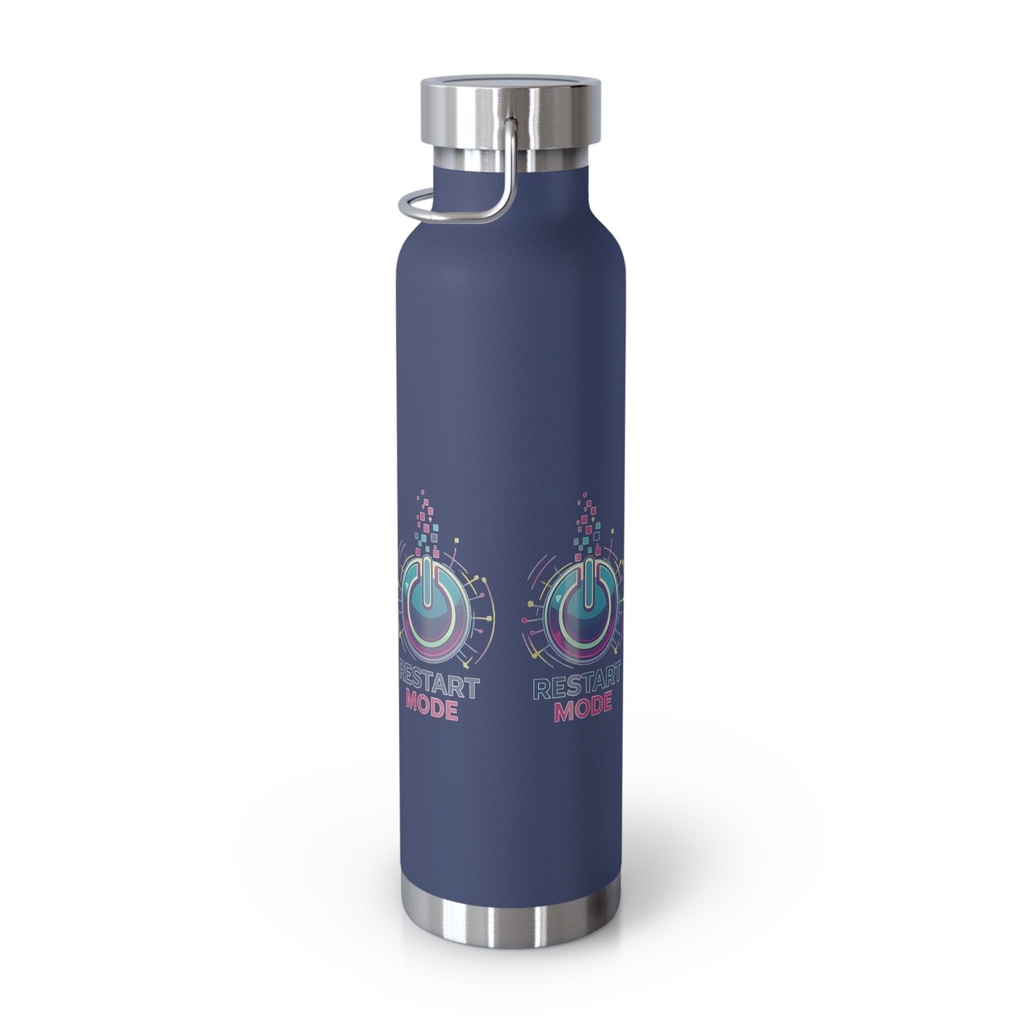 Restart Mode Insulated Water Bottle | Stainless Steel Travel Flask | Double Wall Vacuum Bottle | Hiking & Outdoor Lifestyle Flask