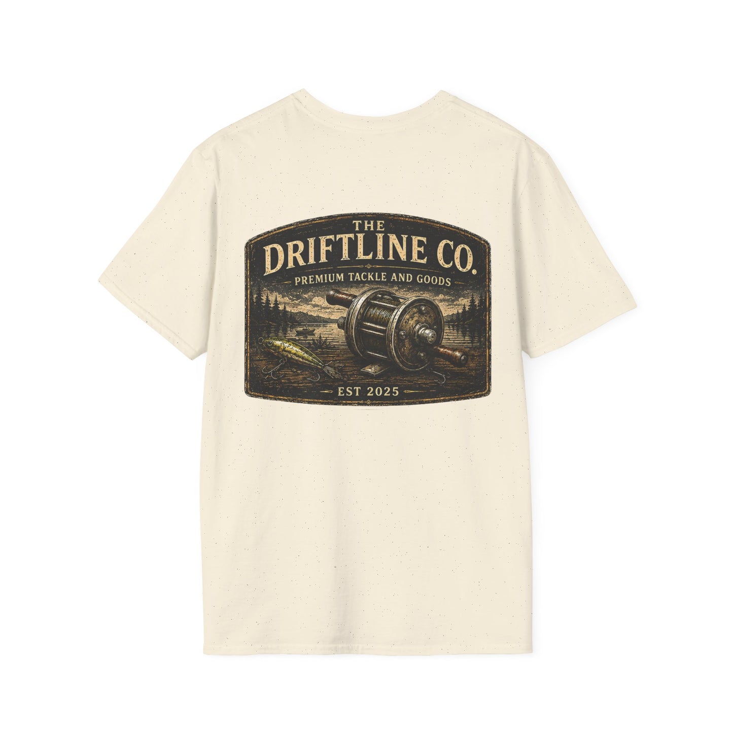 The Driftline Company Premium Tackle & Goods Fishing T-Shirt