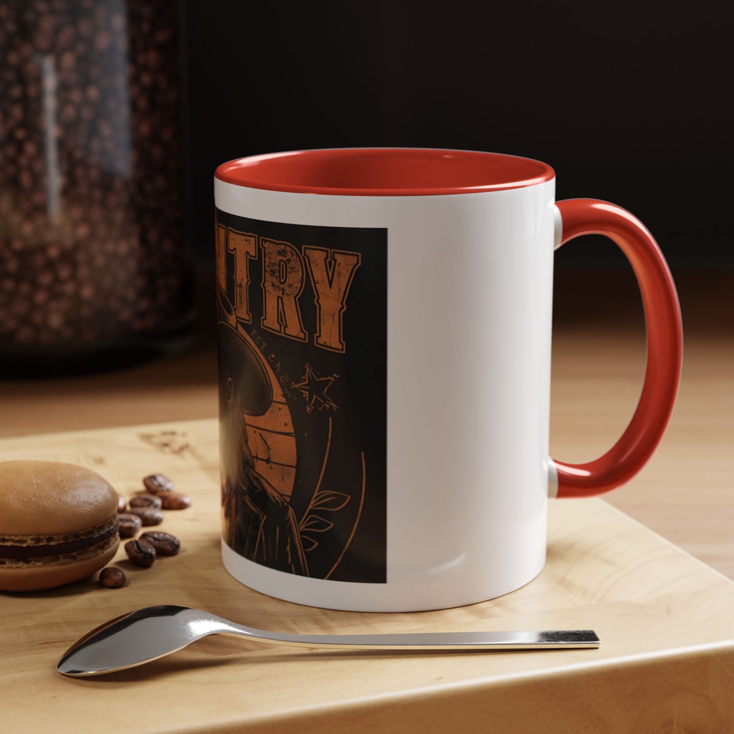 Rustic Country-Themed Accent Mug