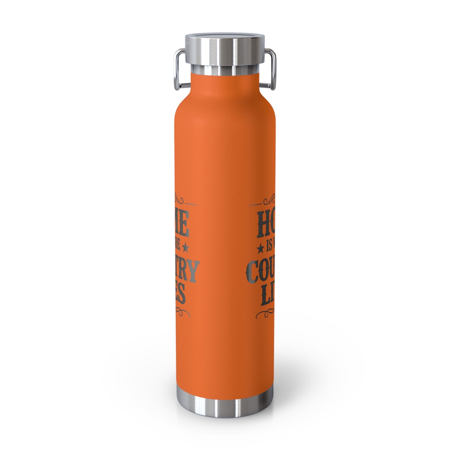Home Is Where Country Lives Insulated Flask – 22oz Country Water Bottle