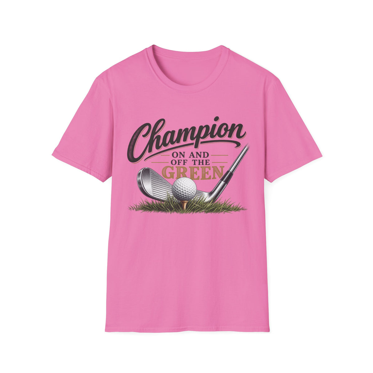 Champion On and Off the Green Golf T-Shirt – Golfer Tee