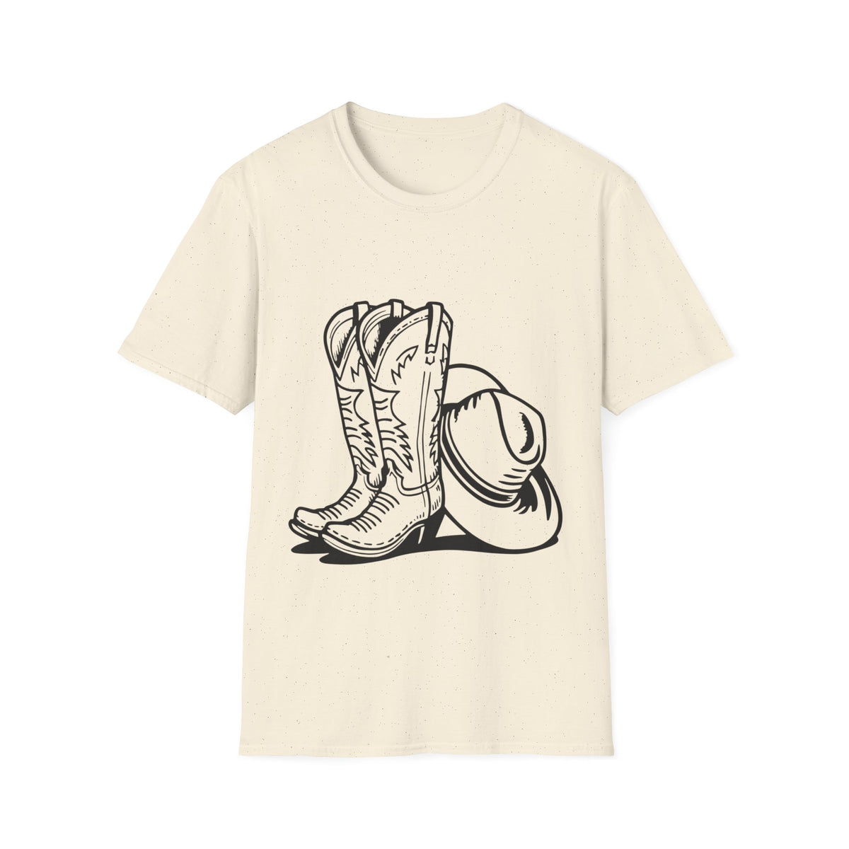 T-shirt Bottes et chapeau de cow-boy – T-shirt graphique style western