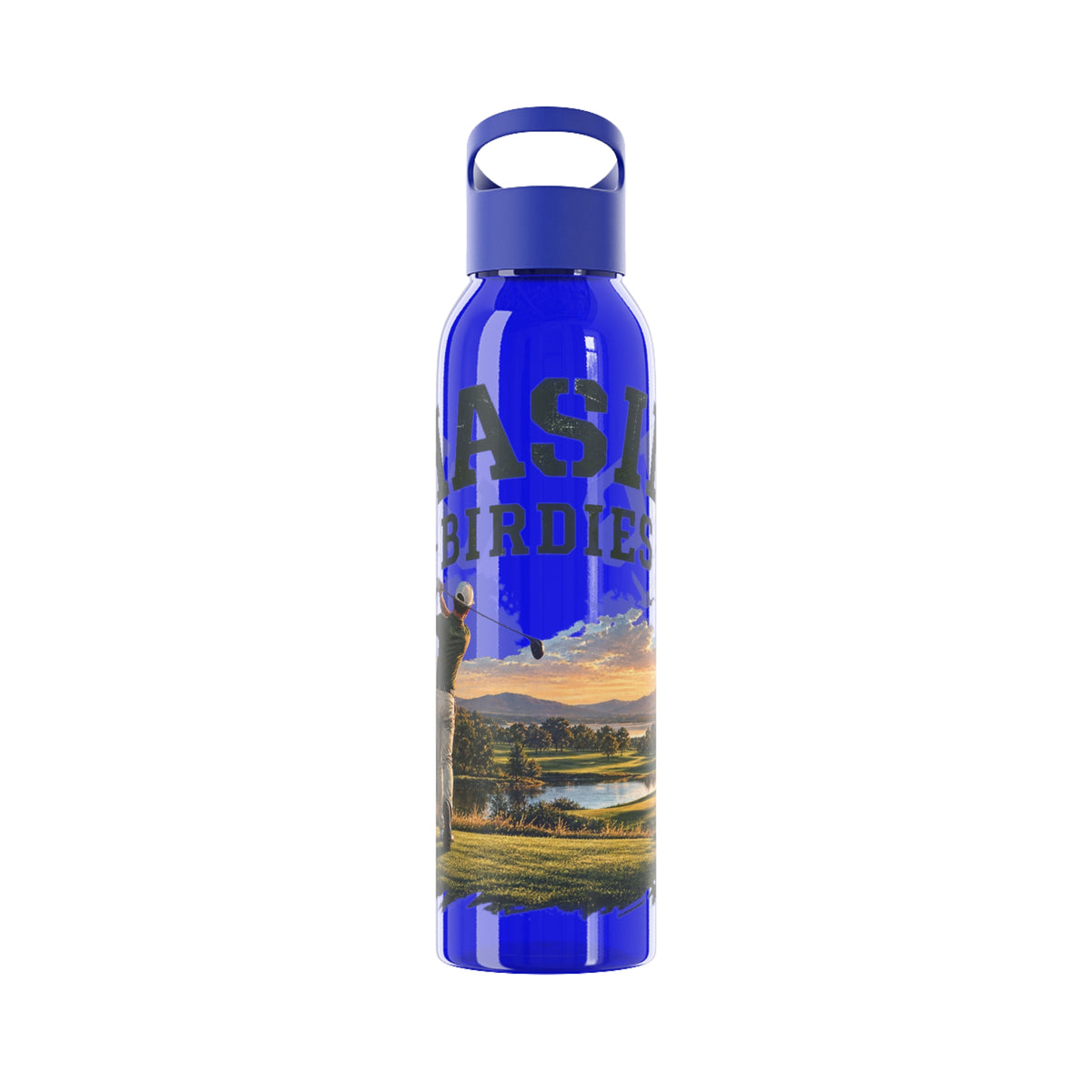 Chasing Birdies Golf Water Bottle – Full Wrap Golfer Design