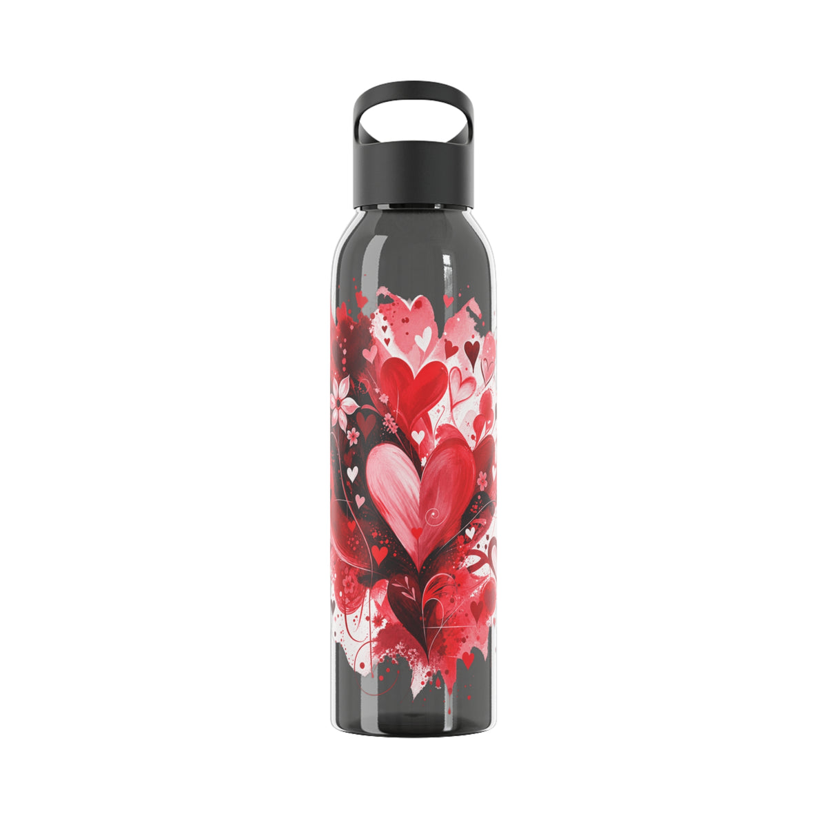 Floral Hearts Water Bottle | 21.9oz Reusable Bottle