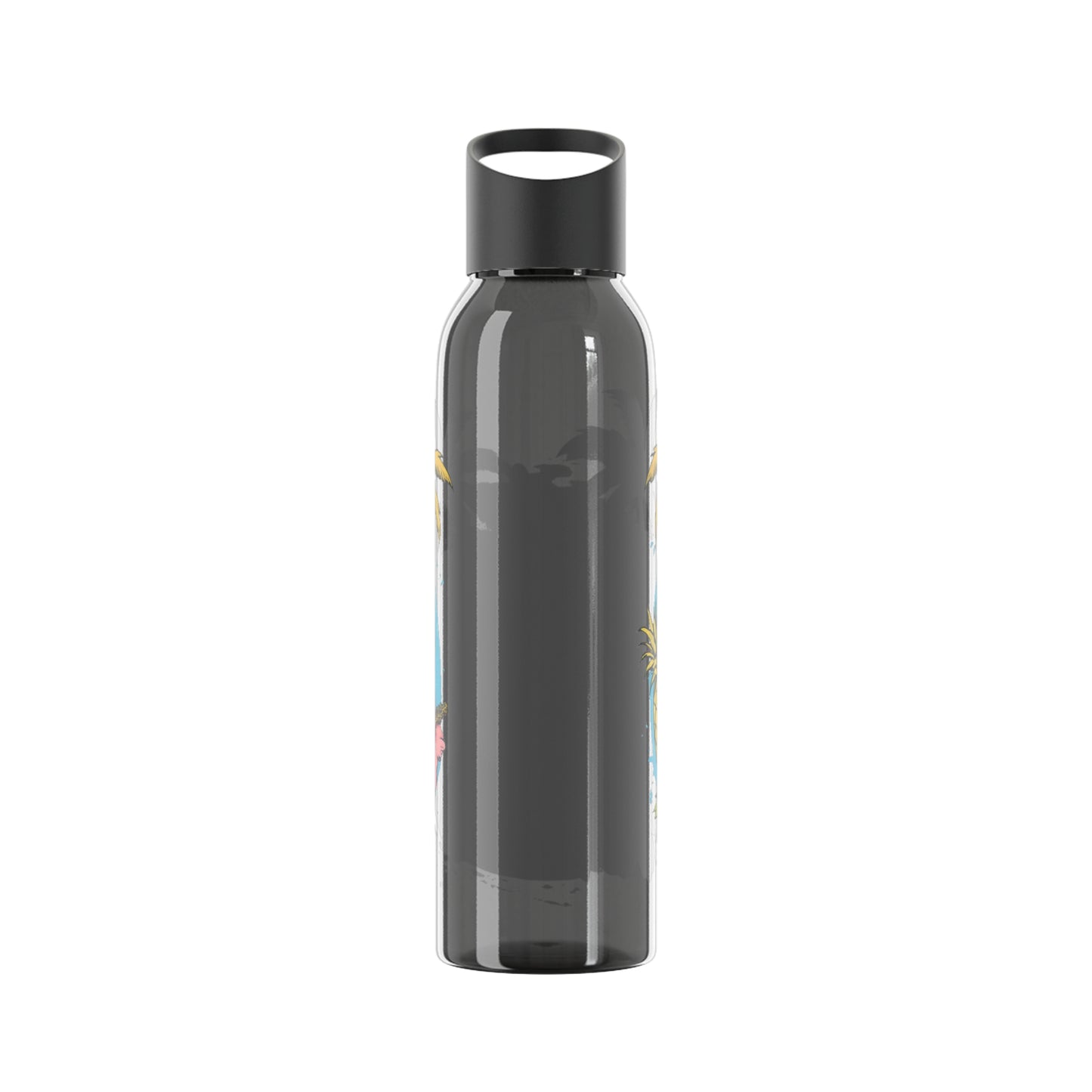 Easy Living Co       and the Living is Easy Tropical Reusable Water Bottle | Beach & Summer Sports Bottle
