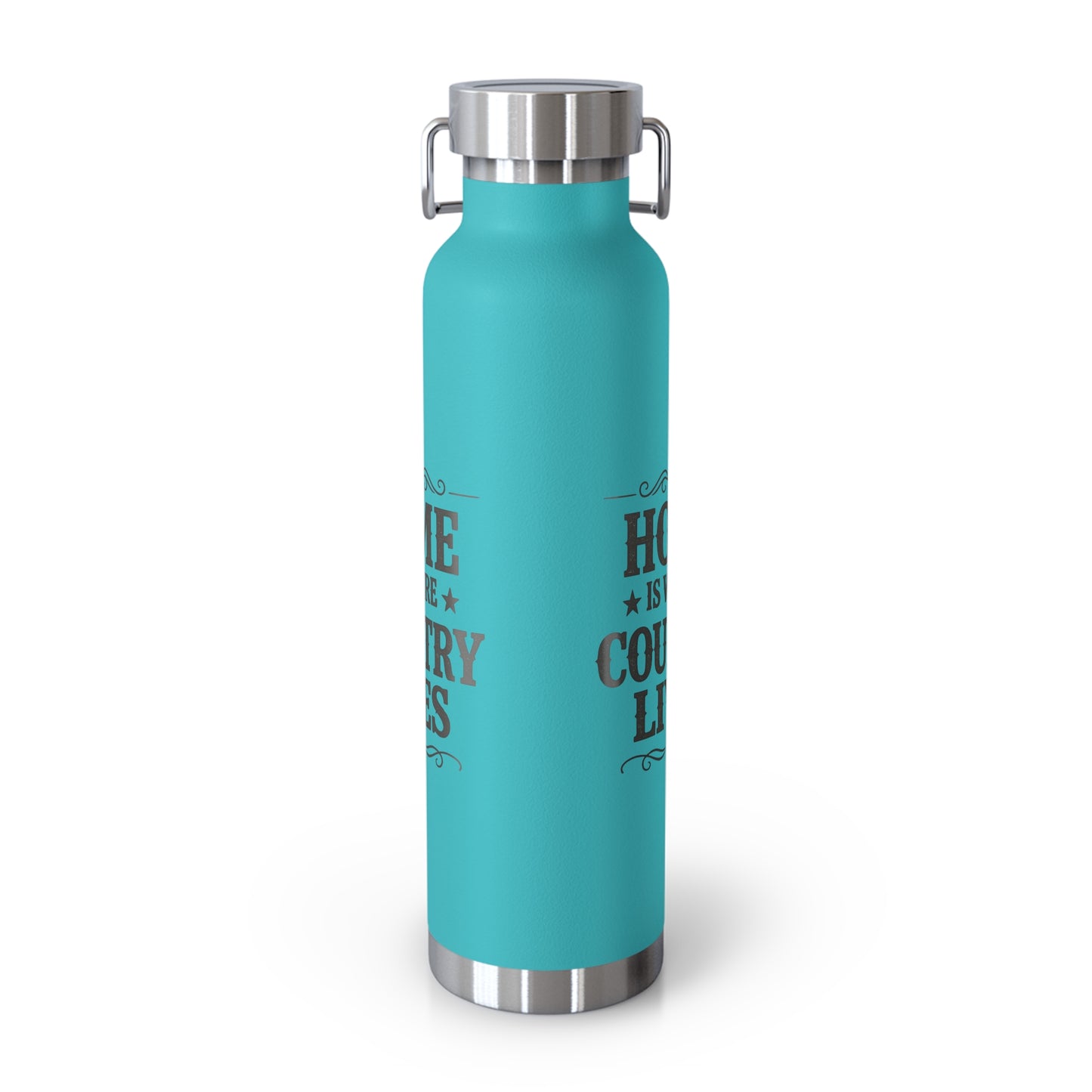 Home Is Where Country Lives Insulated Flask – 22oz Country Water Bottle